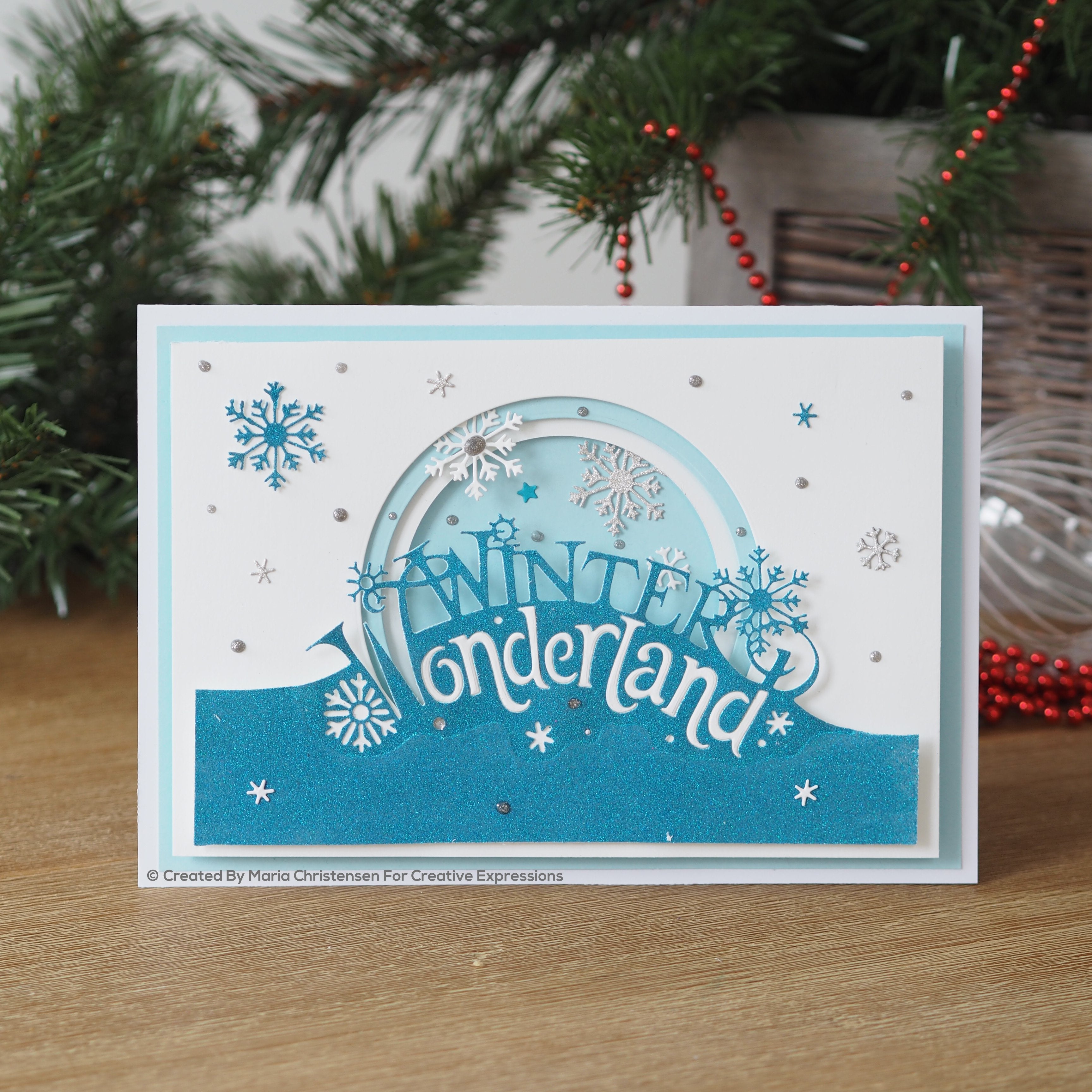 Paper Cuts Edger Winter Wonderland Craft Die