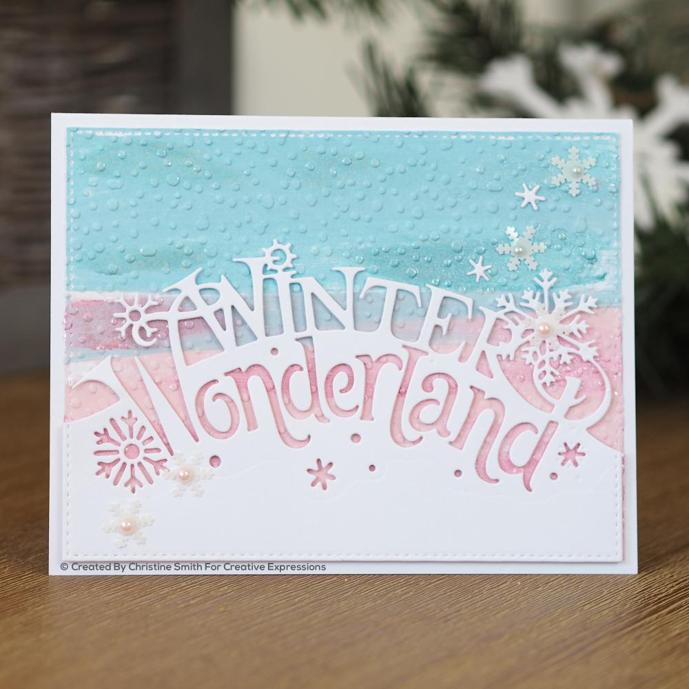 Paper Cuts Edger Winter Wonderland Craft Die