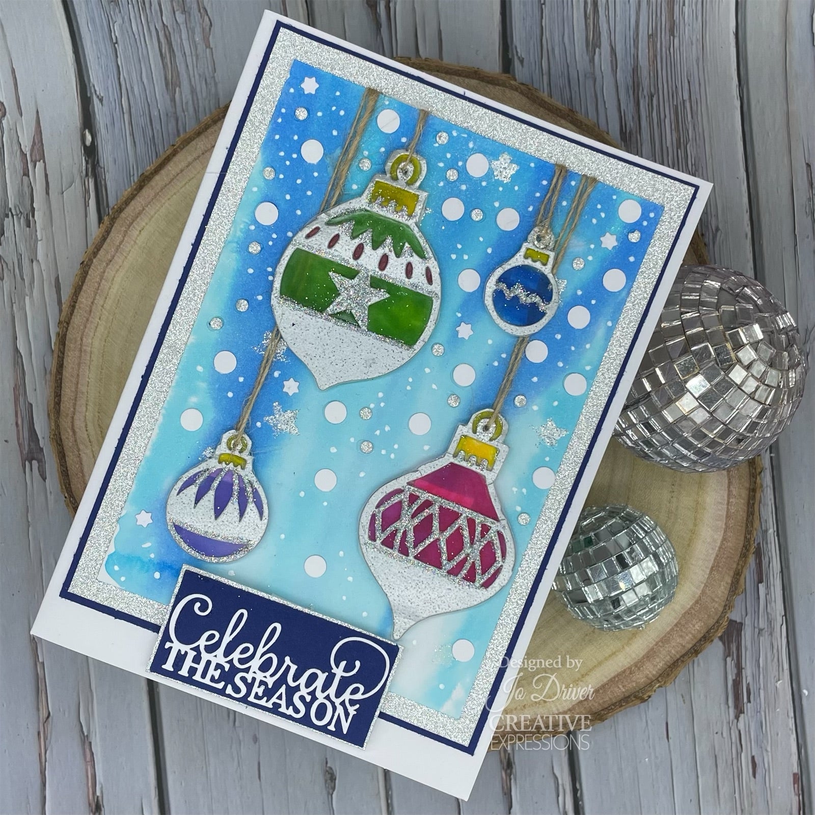 Creative Expressions Paper Cuts Cut & Lift Collection Bauble Bliss Craft Die