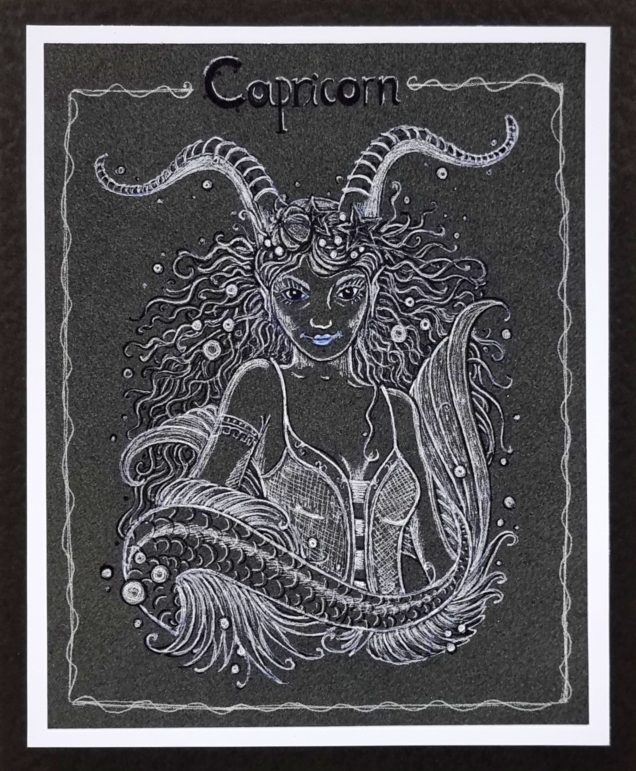 Pink Ink Designs Capricorn 6 in x 8 in Clear Stamp Set