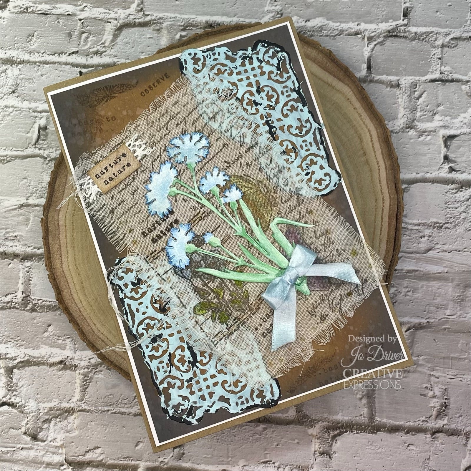 Creative Expressions Sam Poole Shabby Basics Hedgerow Thistle Craft Die