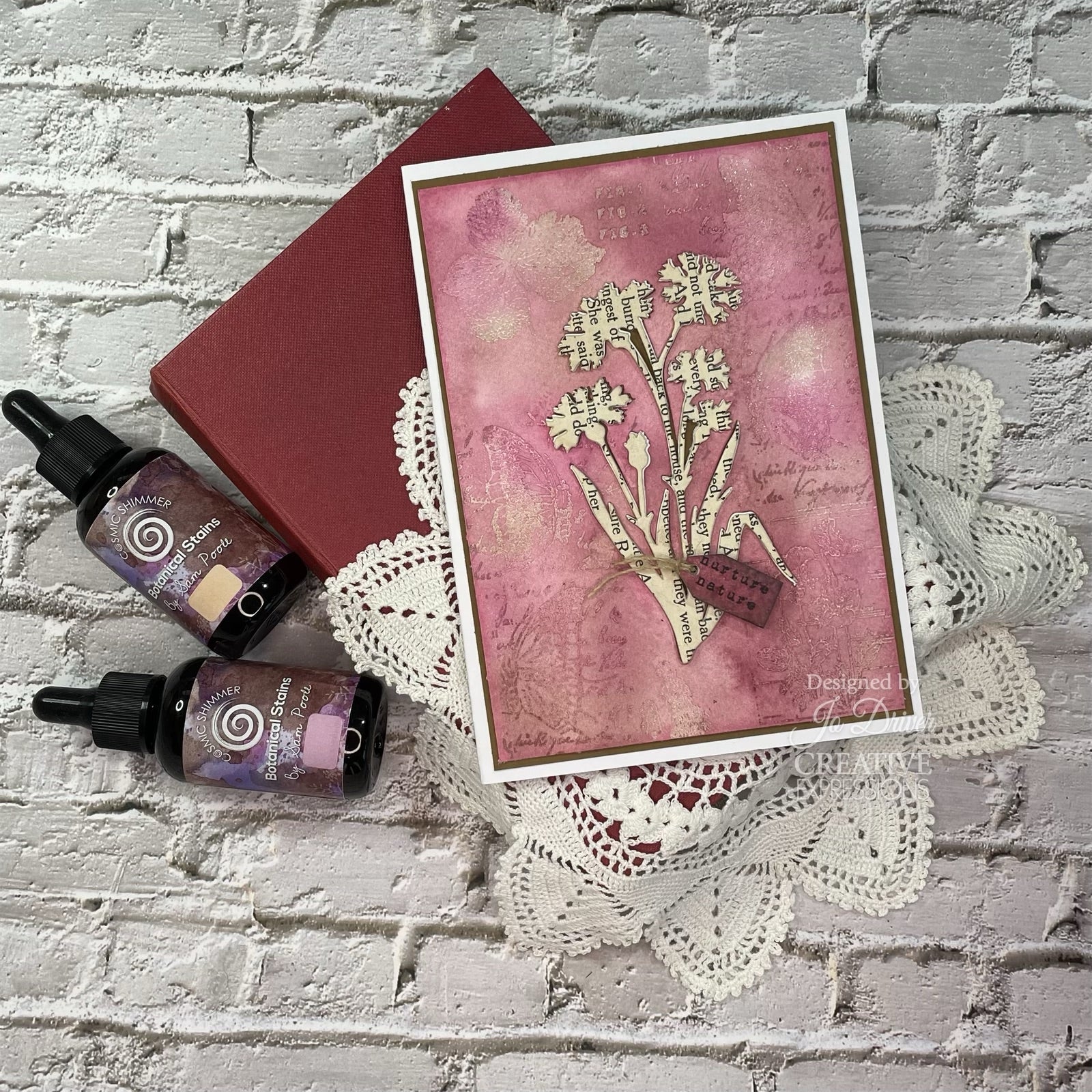 Creative Expressions Sam Poole Shabby Basics Hedgerow Thistle Craft Die