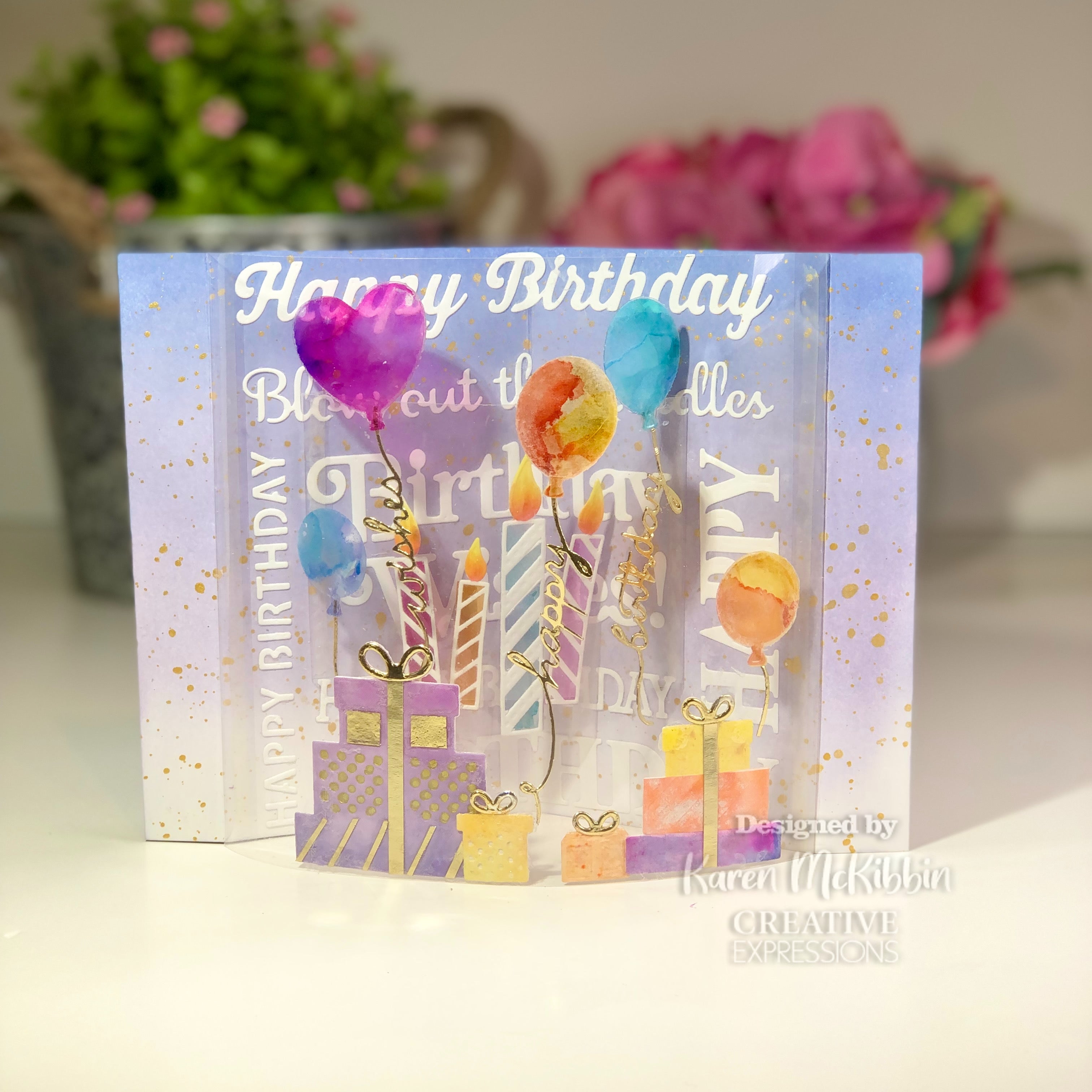 Creative Expressions Sue Wilson Necessities Birthday Balloons Craft Die