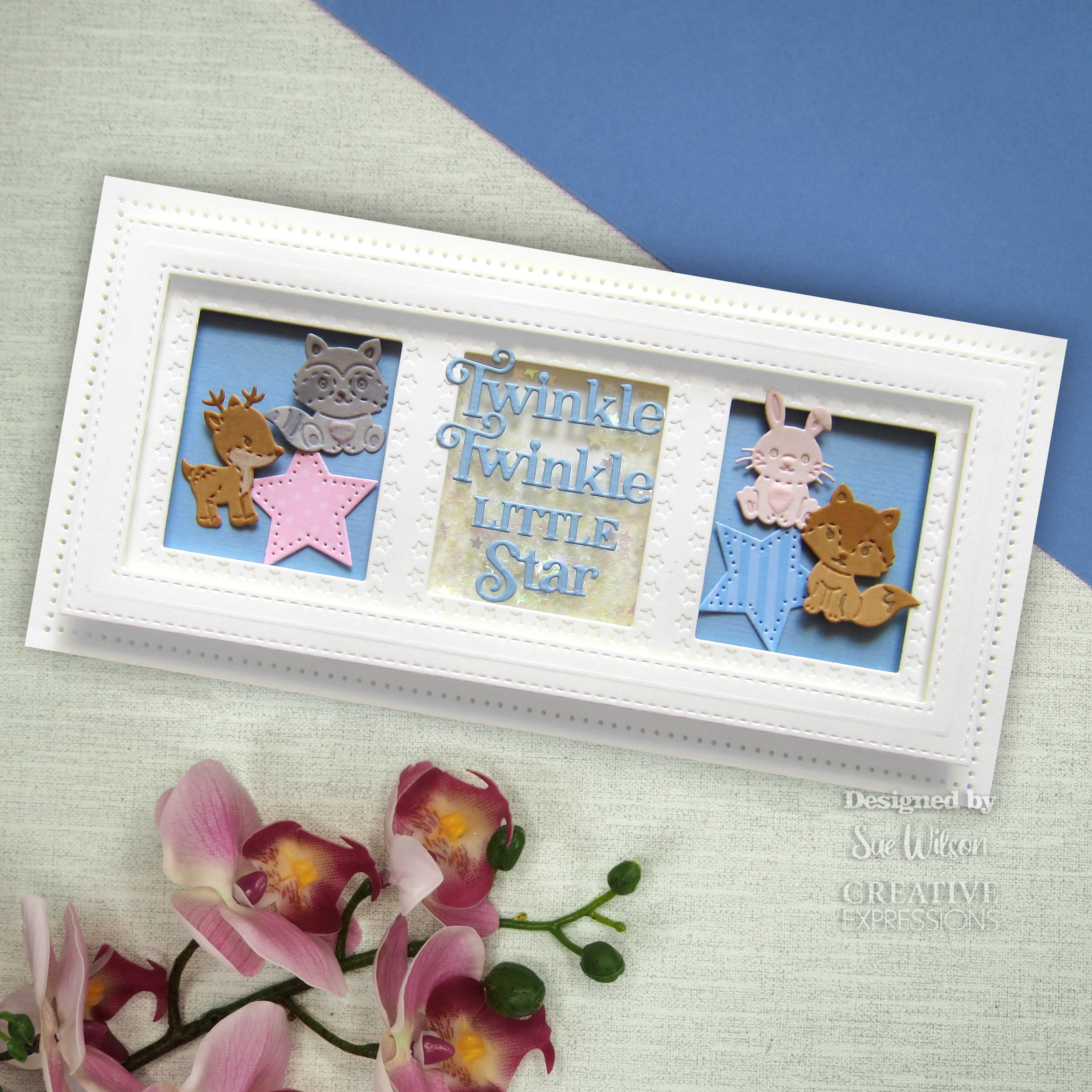 Creative Expressions Sue Wilson Necessities Baby Woodland Animals Craft Die