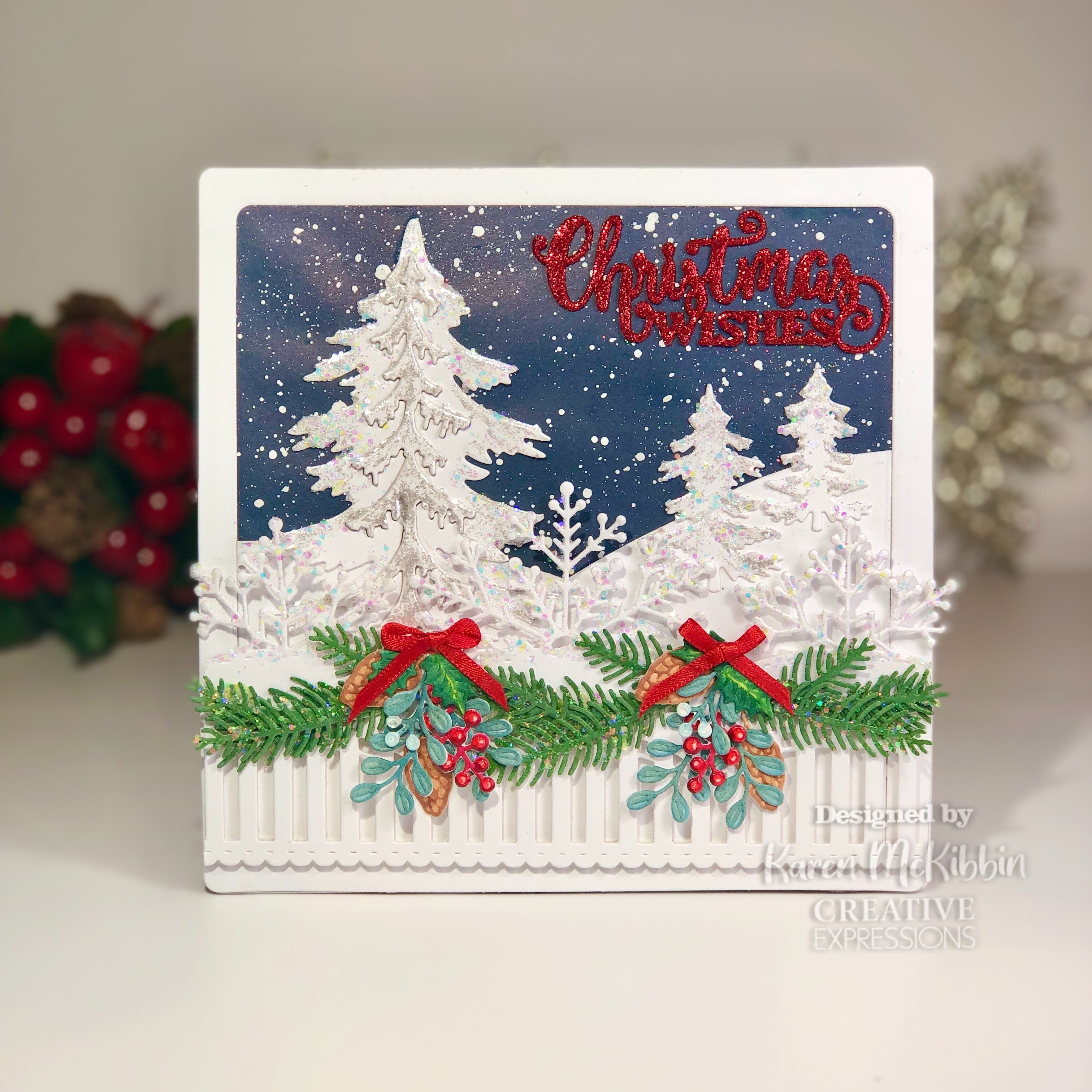 Creative Expressions Sue Wilson Festive Foliage Pieces Craft Die