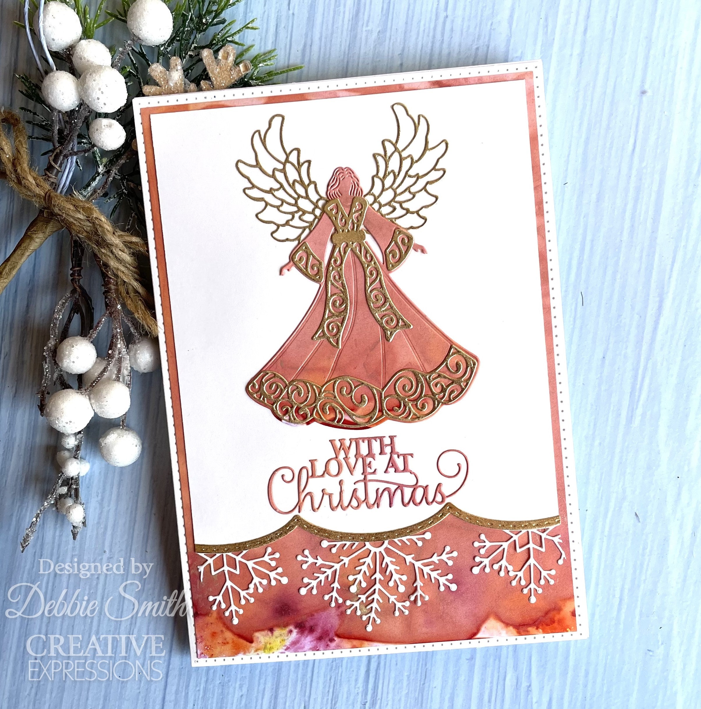 Creative Expressions Sue Wilson Festive With Love At Christmas Craft Die