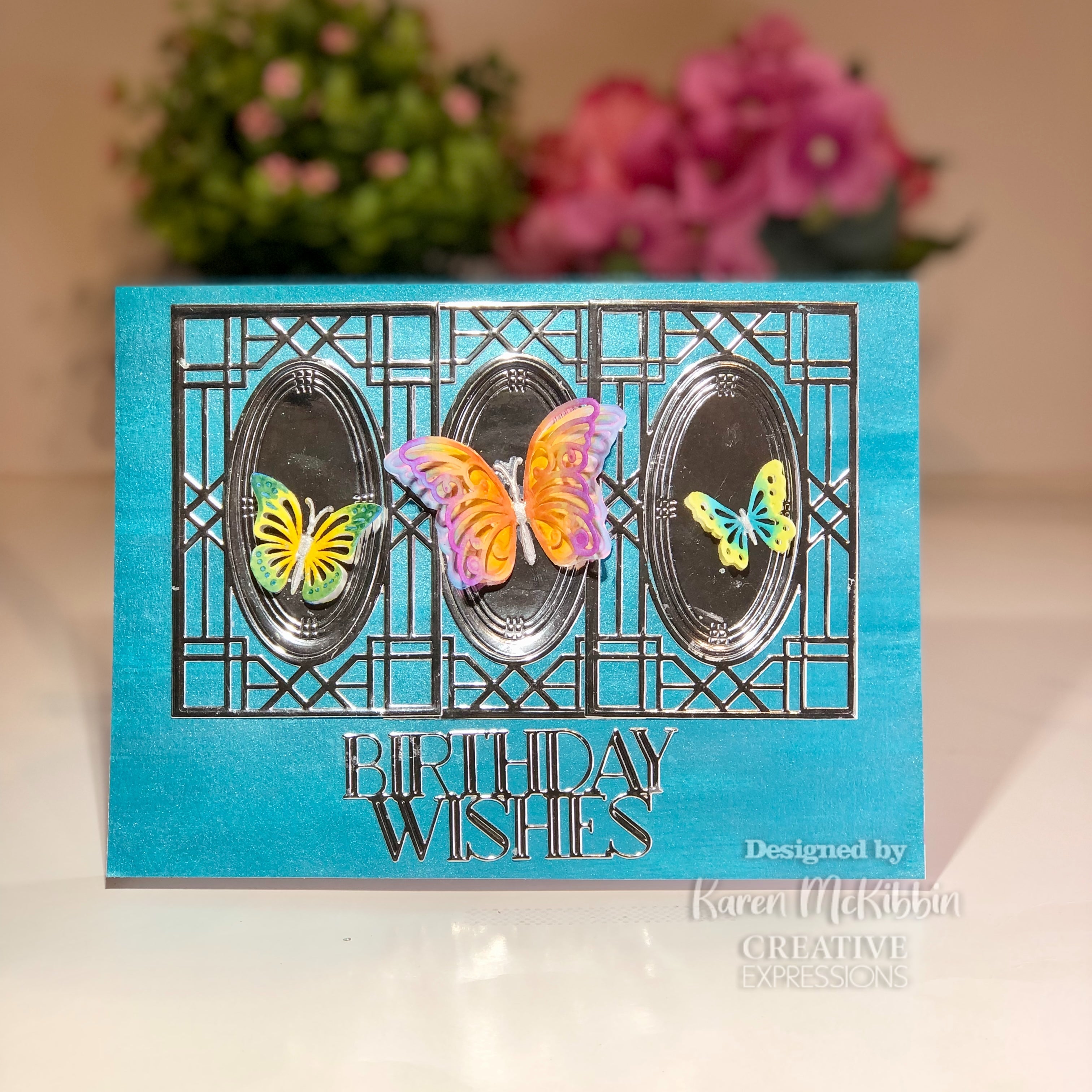 Creative Expressions Sue Wilson Mini Expressions Art Deco Birthday Wishes Craft Die