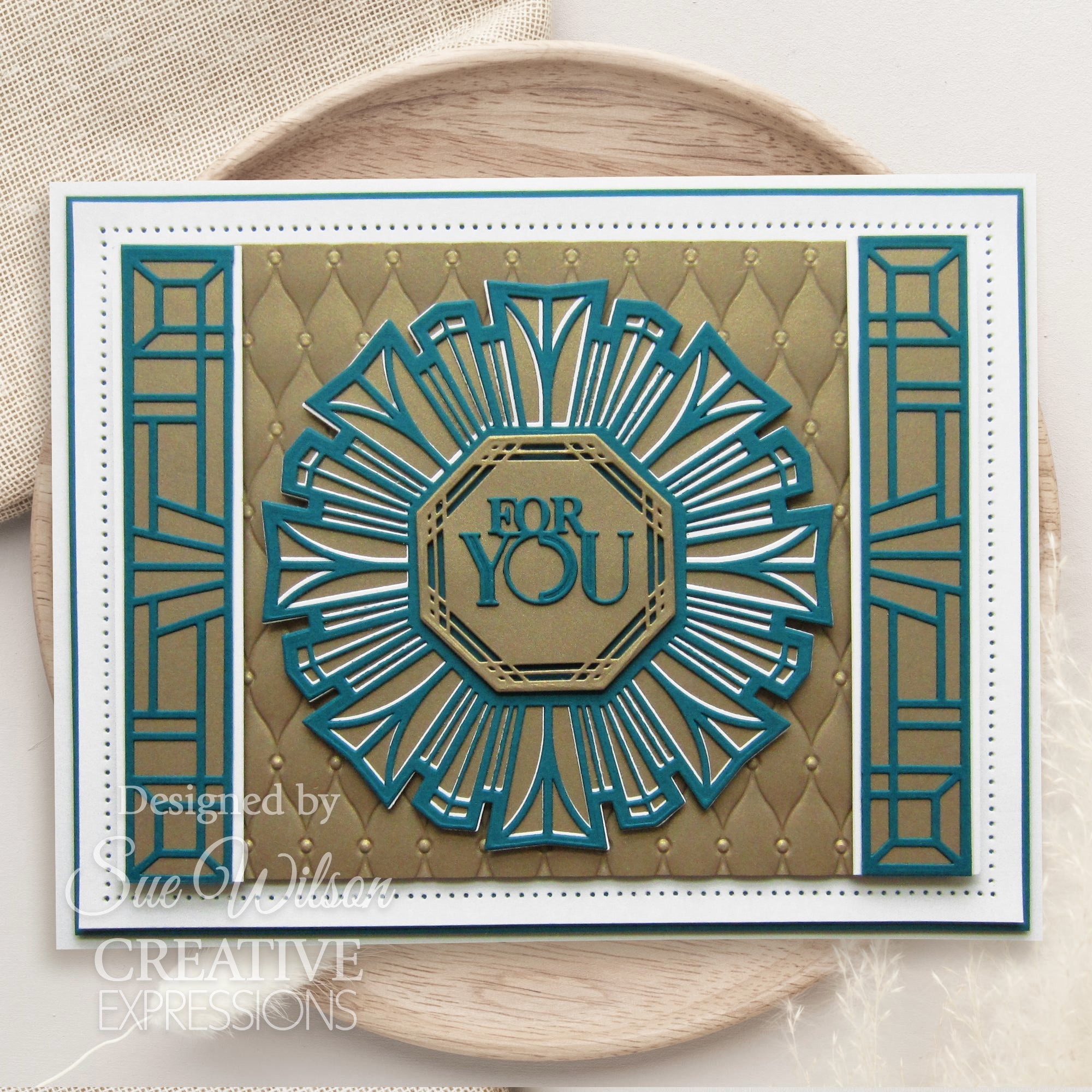 Creative Expressions Sue Wilson Mini Expressions Art Deco For You Craft Die