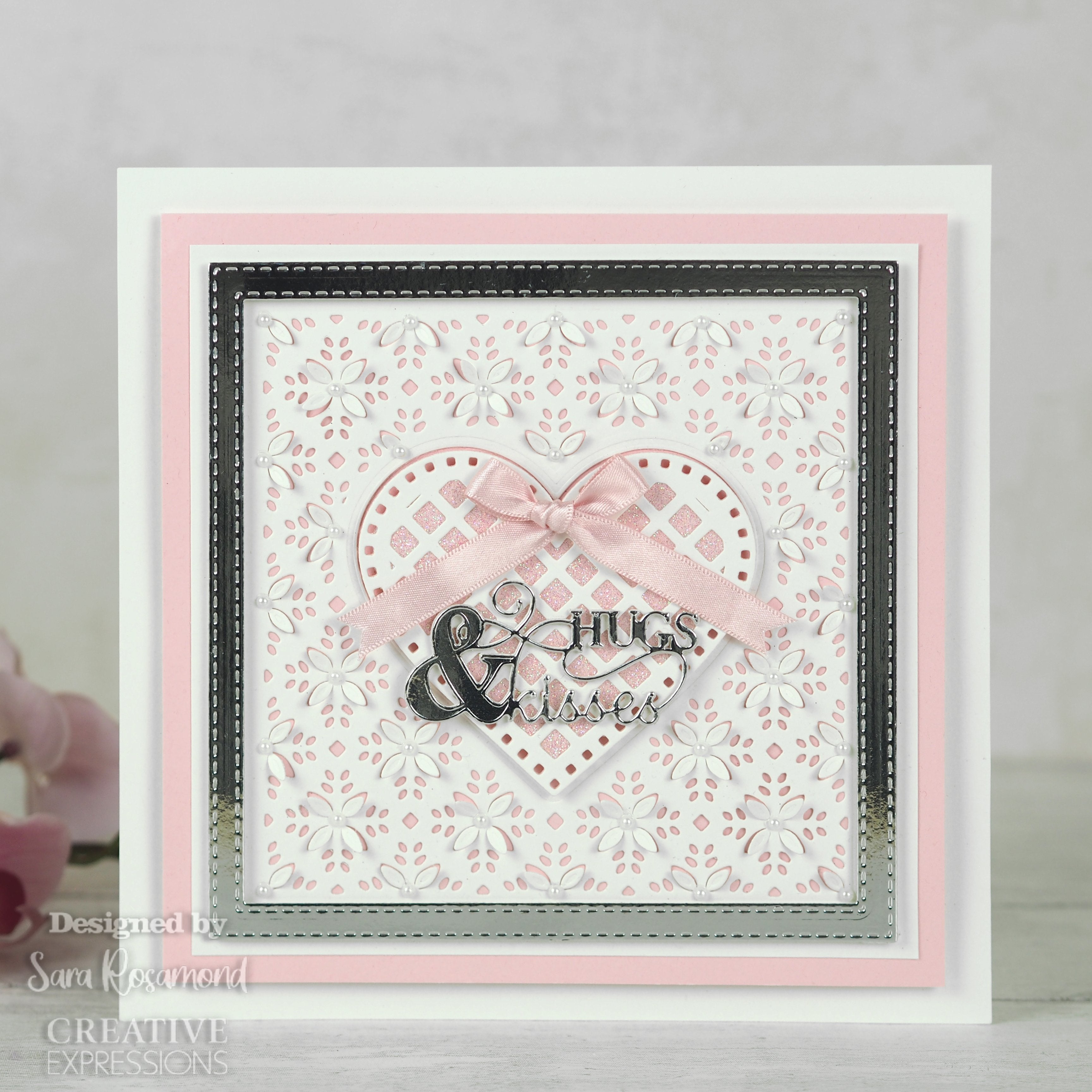 Creative Expressions Sue Wilson Mini Expressions Hugs & Kisses Craft Die