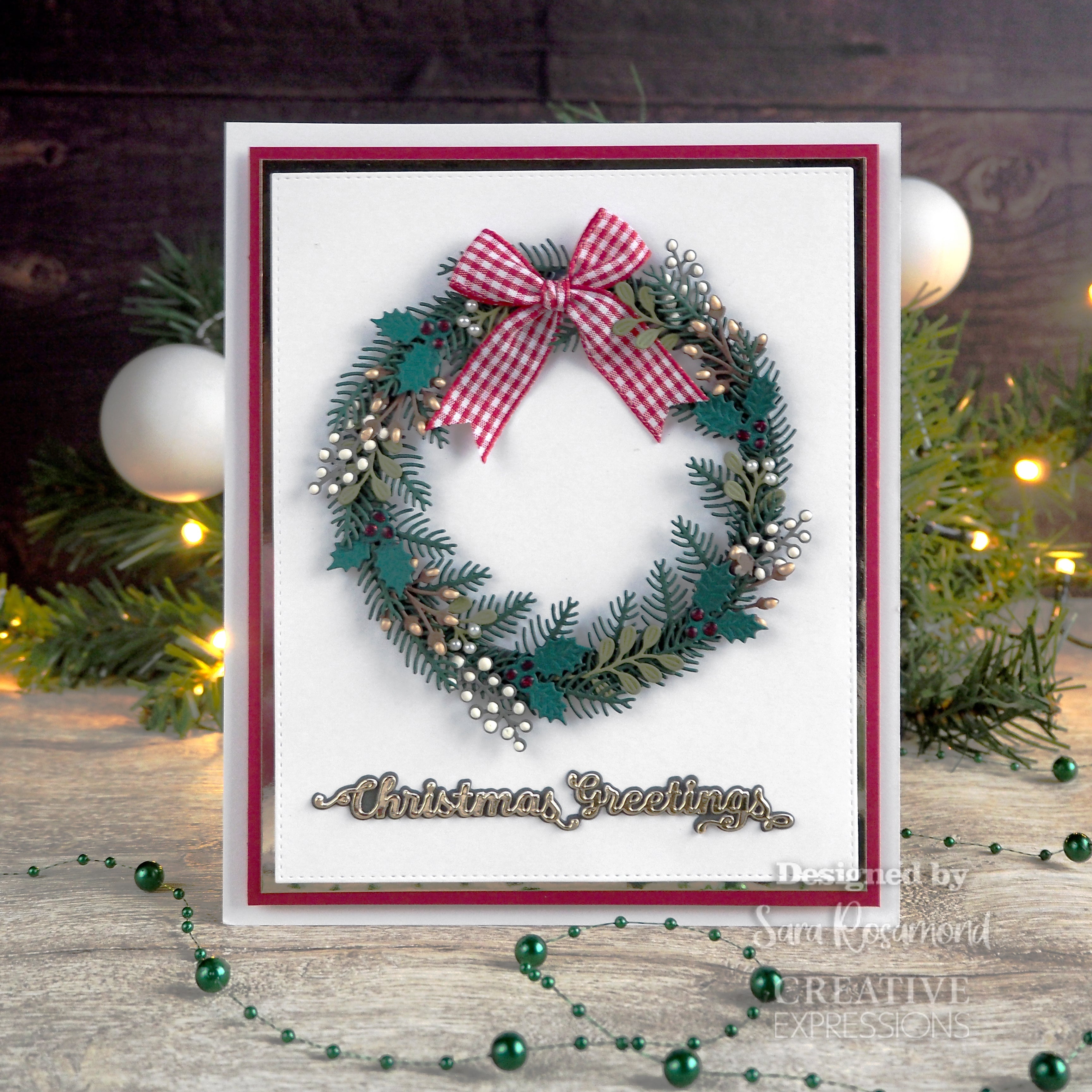 Creative Expressions Sue Wilson Festive Foliage Pieces Craft Die