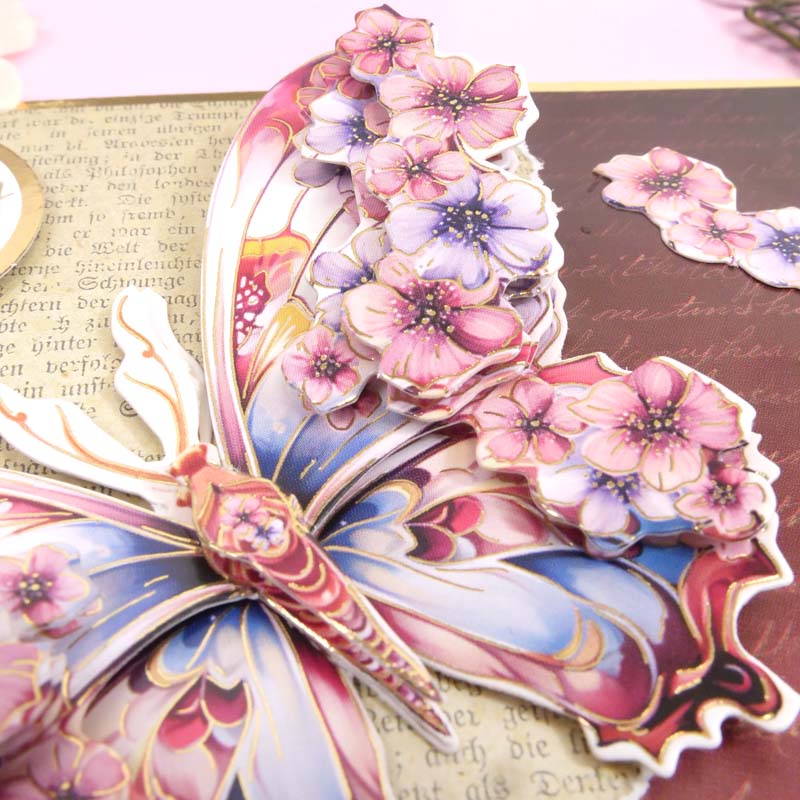 Bejewelled Beauty Decoupage Topper Sheet