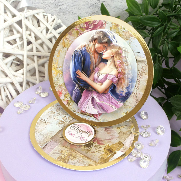 Happily Ever After Decoupage Topper Sheet