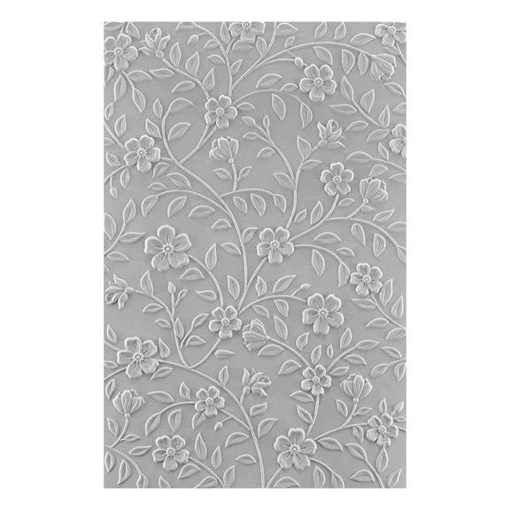 Flowers & Foliage 3D Embossing Folder from the From the Garden Collection by Wendy Vecchi