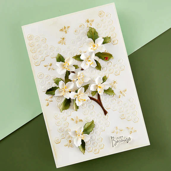 Bee-Cause 3D Embossing Folder from the Through the Arbor Garden Collection by Susan Tierney-Cockburn