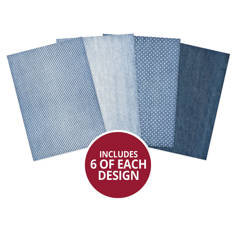 Essential Paper Packs - Denim Prints