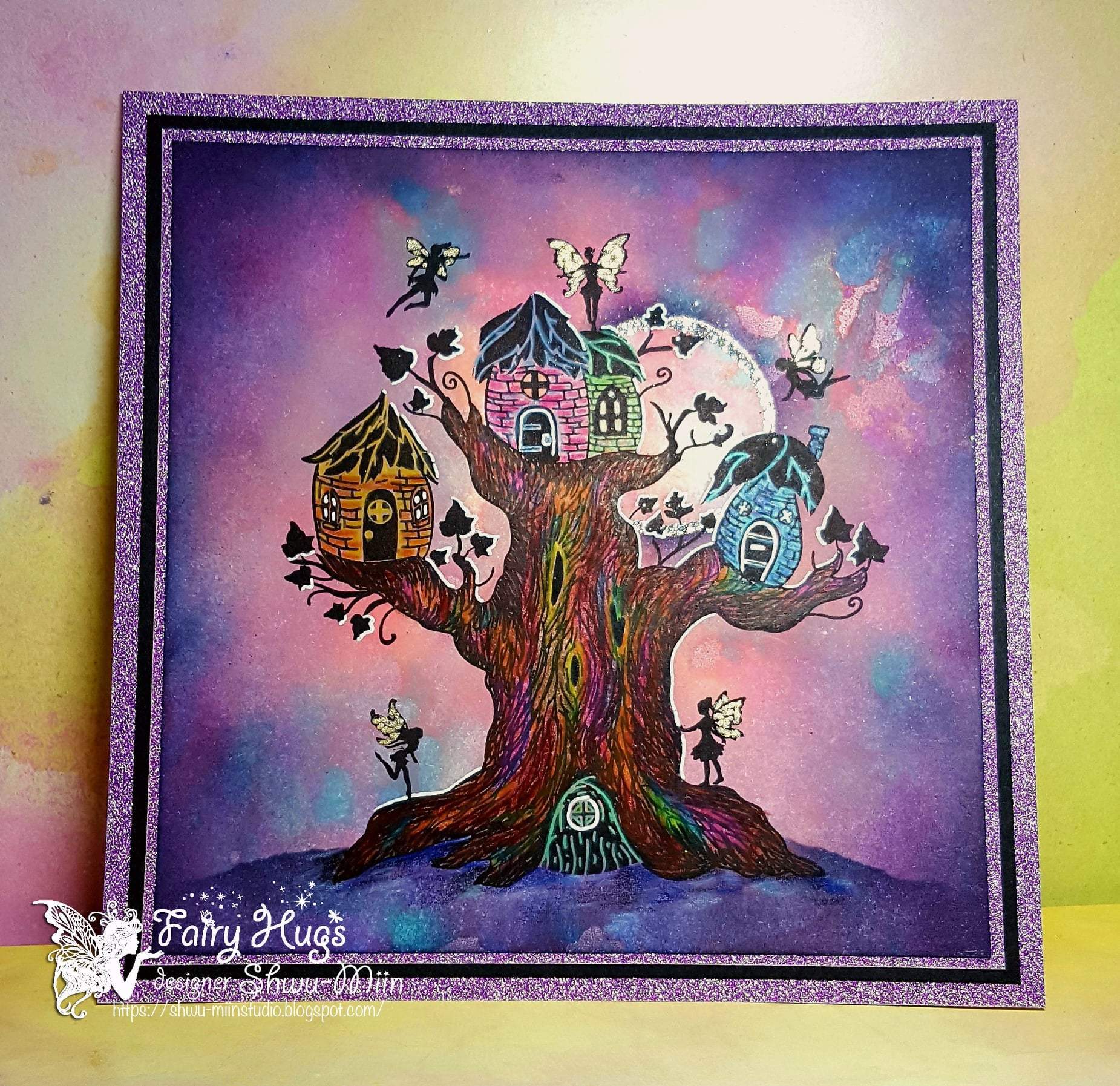 Fairy Hugs Stamps - Tree Condo