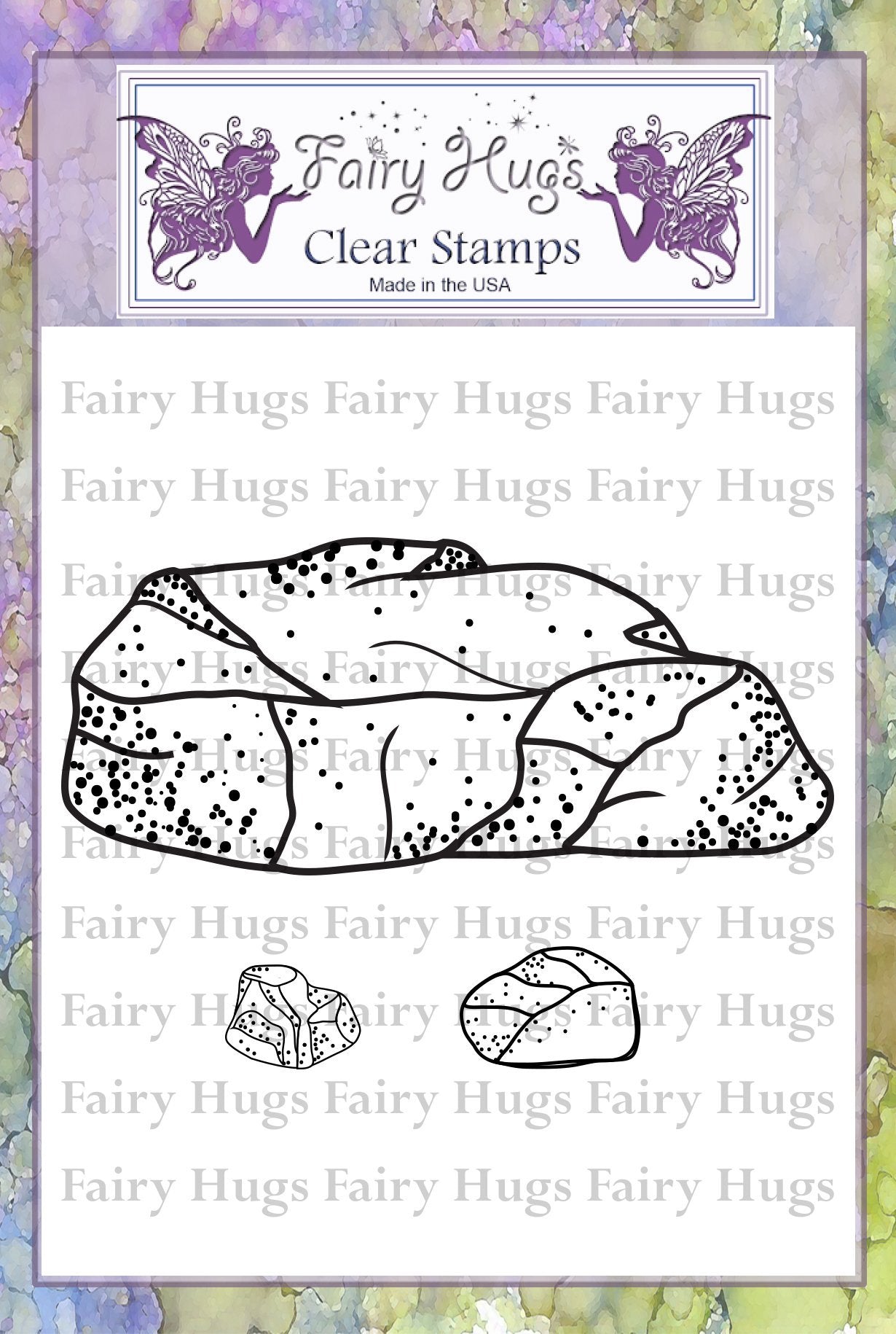 Fairy Hugs Stamps - Rock Set