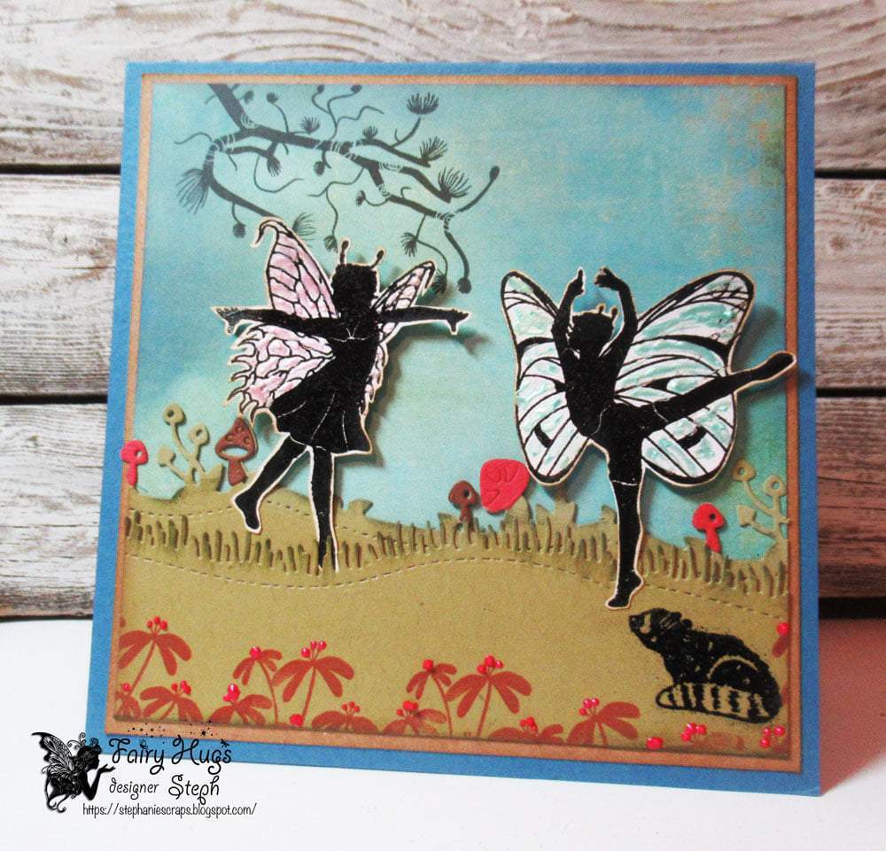 Fairy Hugs Stamps - Raccoon Set