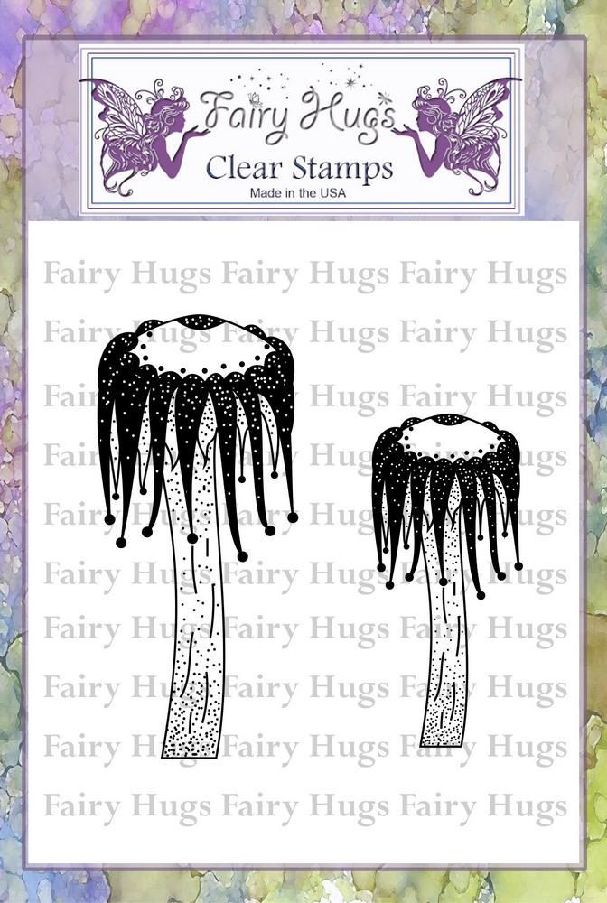 Fairy Hugs Stamps - Jester Mushrooms