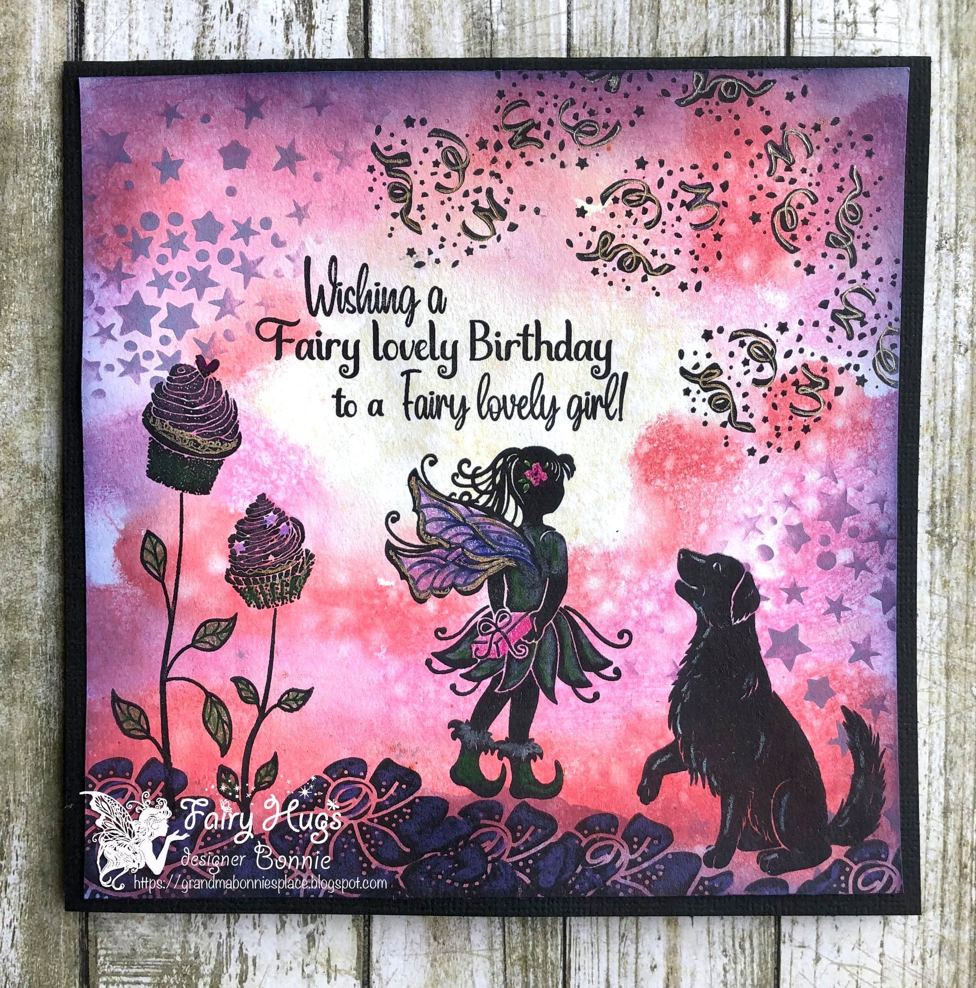 Fairy Hugs Stamps - Julia