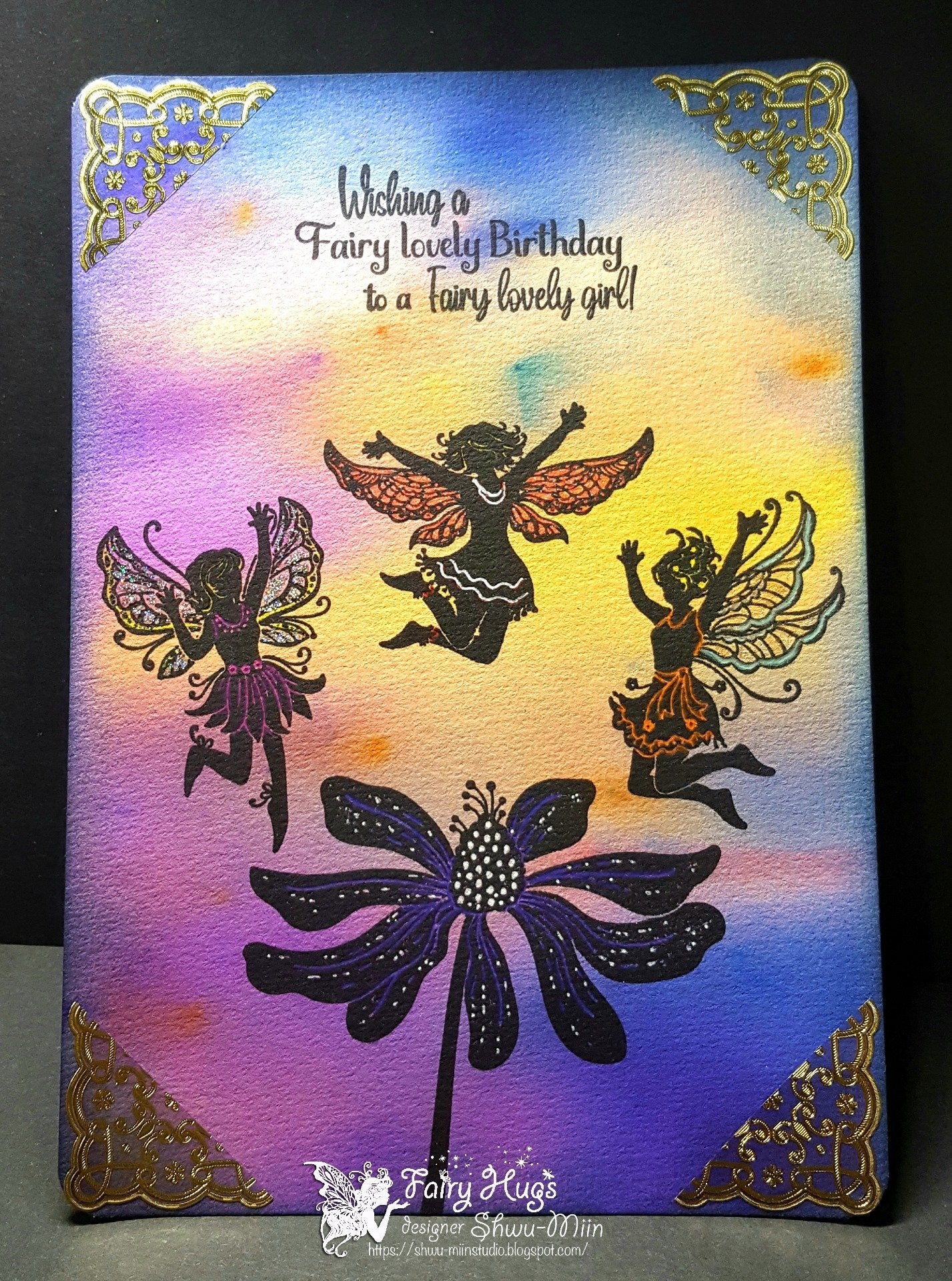 Fairy Hugs Stamps - Lovely Girl