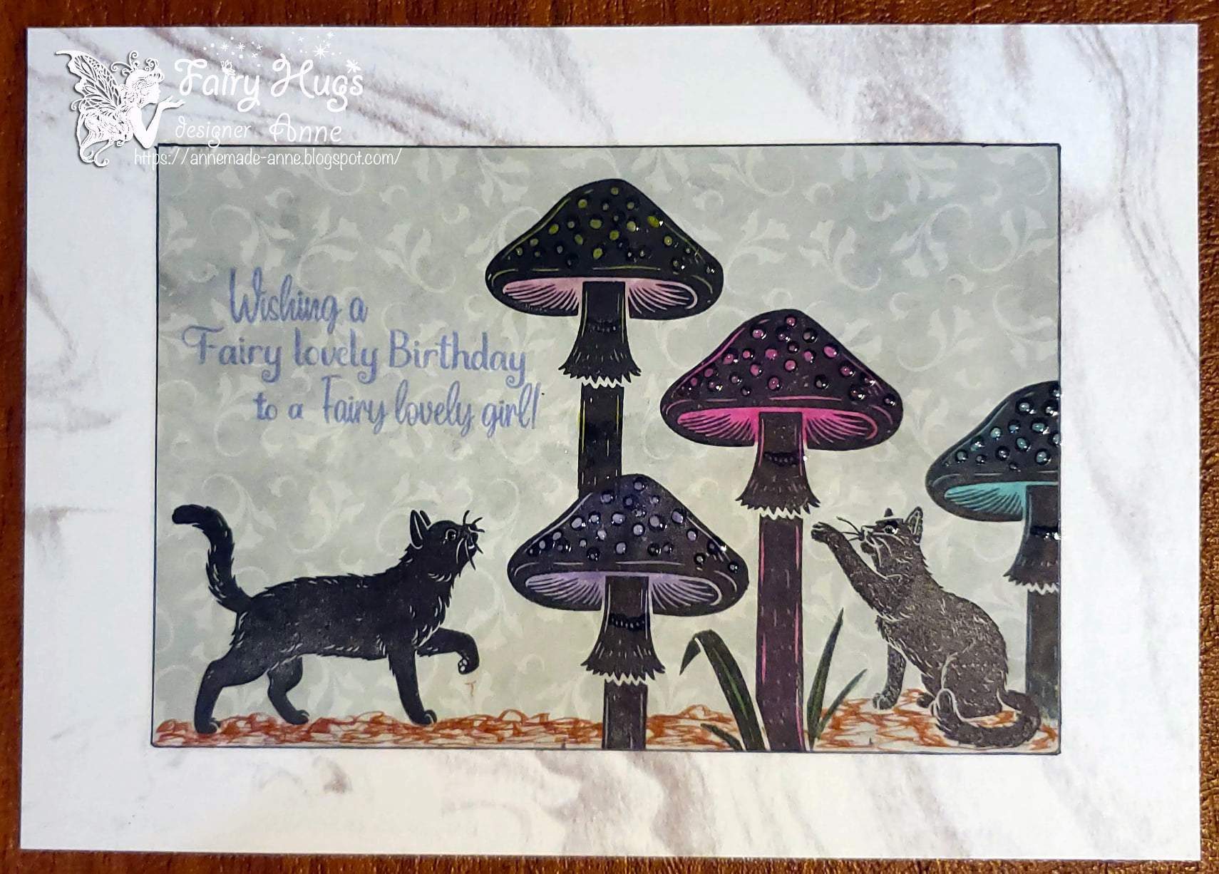 Fairy Hugs Stamps - Lovely Girl