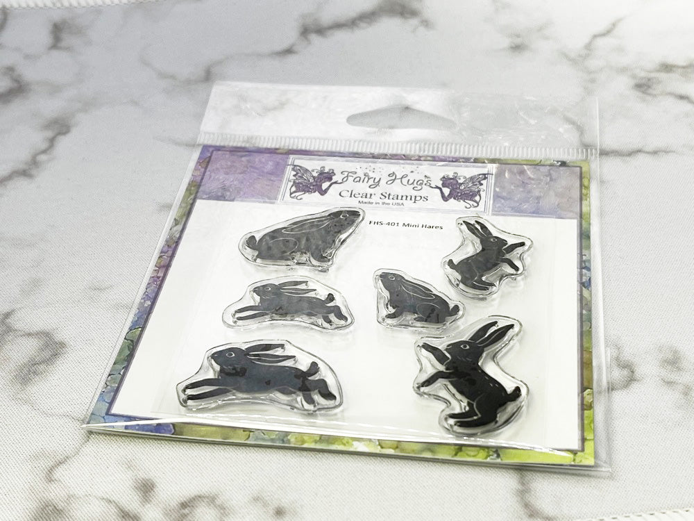 Fairy Hugs Stamps - Mini Hares