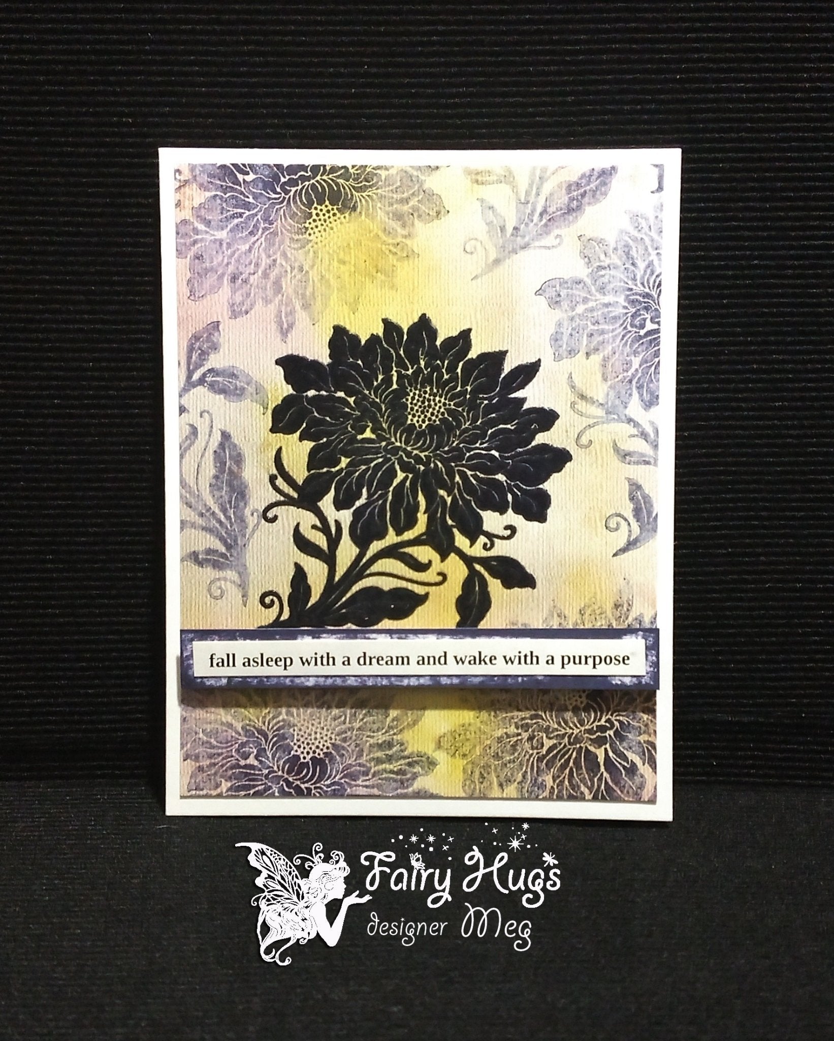 Fairy Hugs Stamps - Dahlia Flower