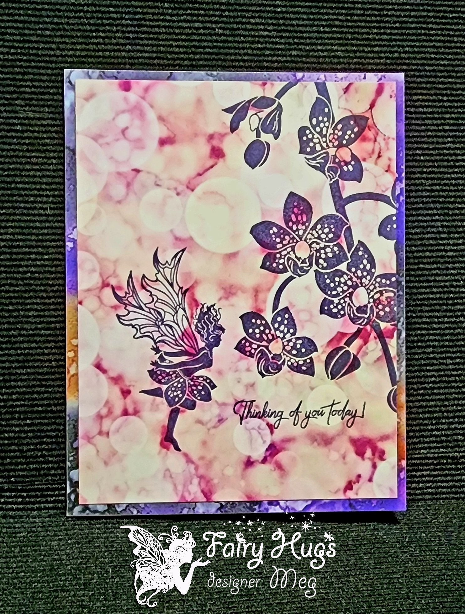 Fairy Hugs Stamps - Jewel's Orchid