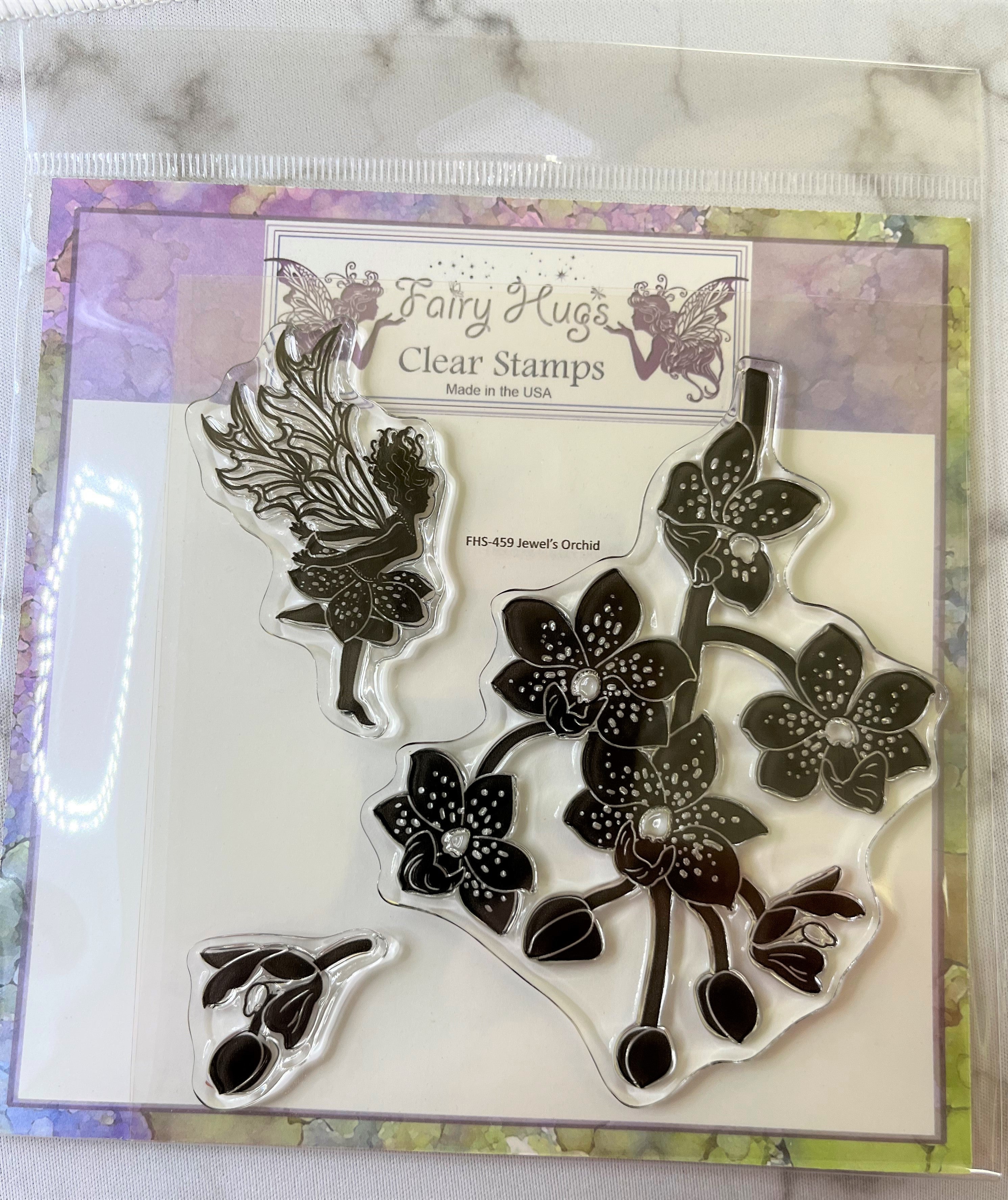 Fairy Hugs Stamps - Jewel's Orchid