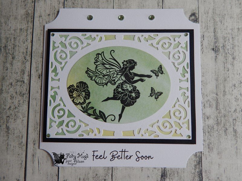 Fairy Hugs Stamps - Valerie's Pansy