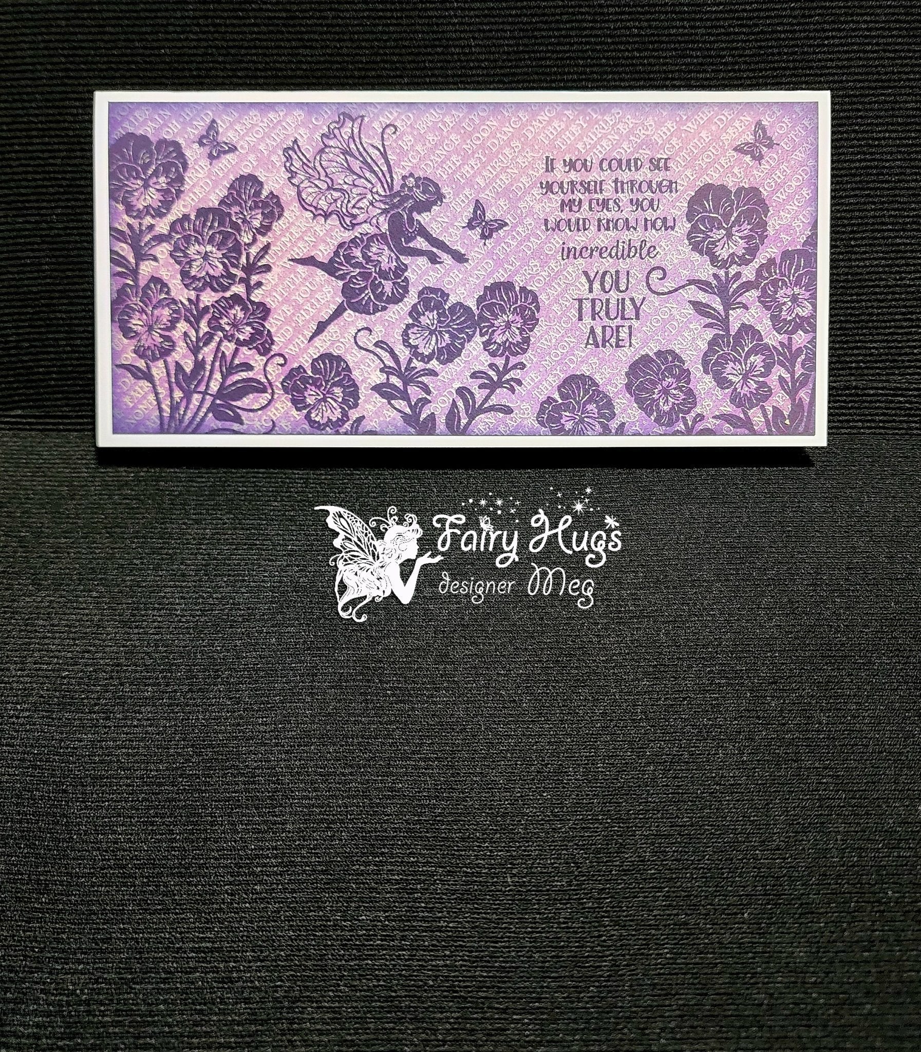 Fairy Hugs Stamps - Valerie's Pansy