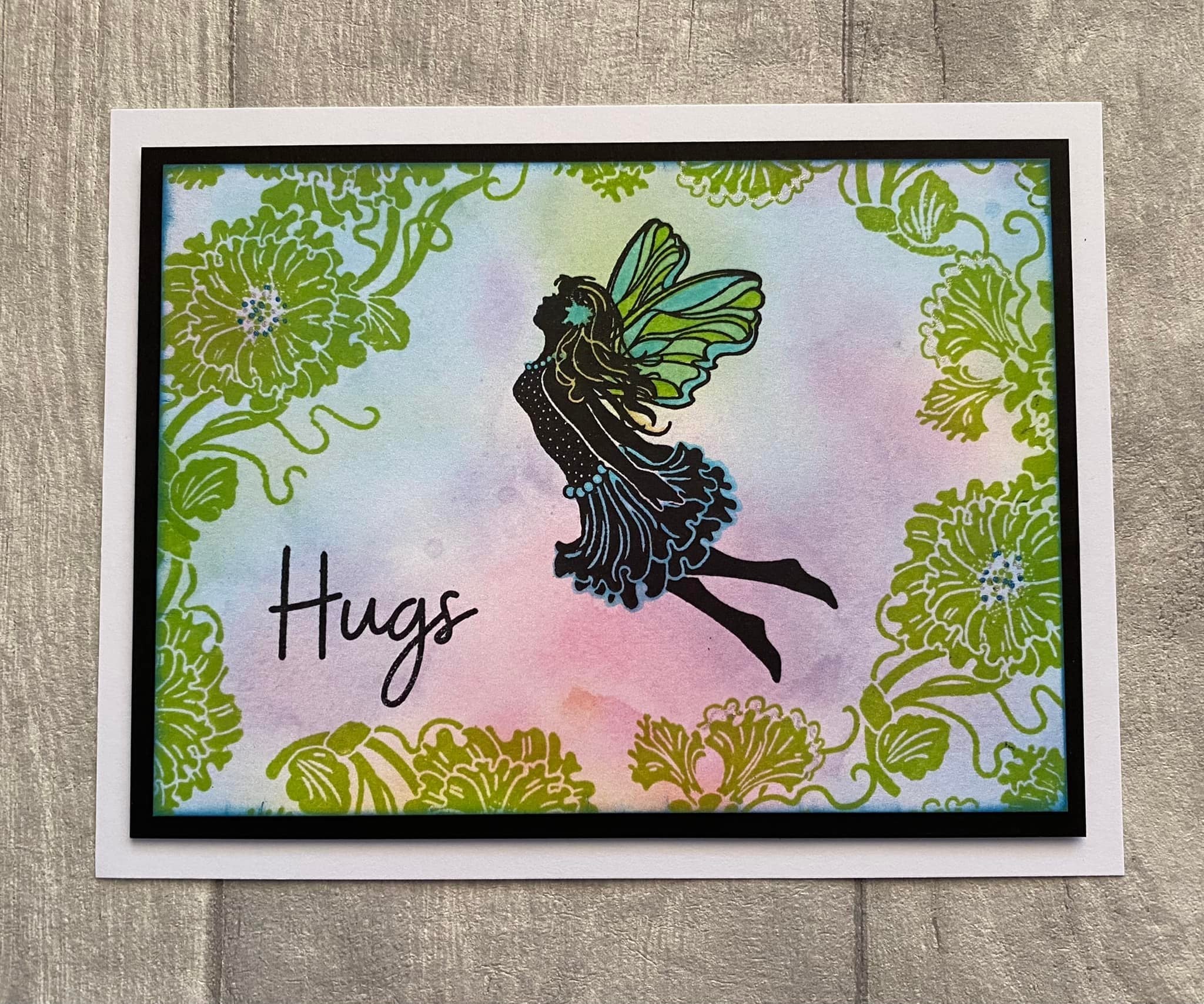 Fairy Hugs Stamps - Inga's Morning Glory