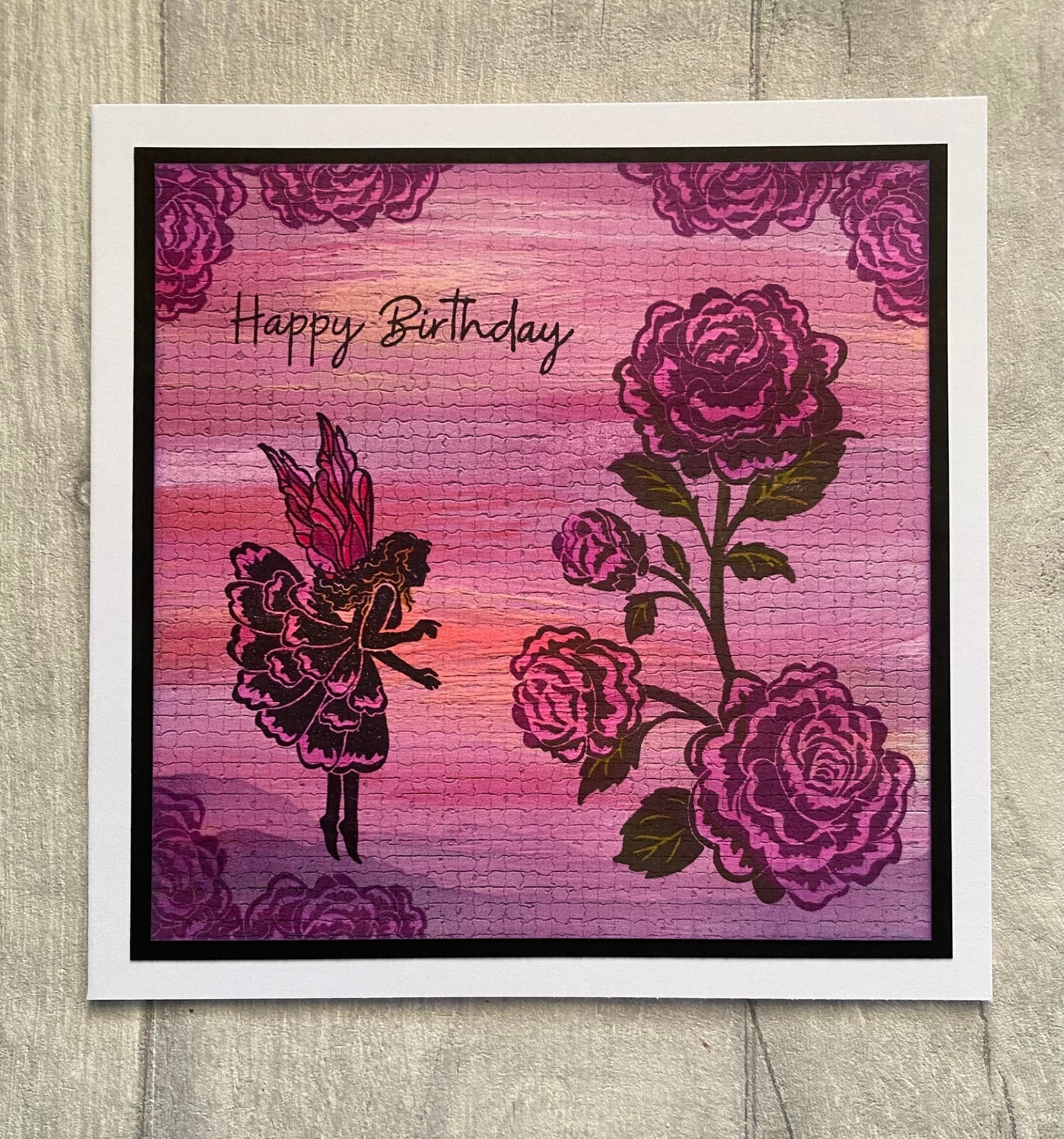 Fairy Hugs Stamps - Rosalie's Rose