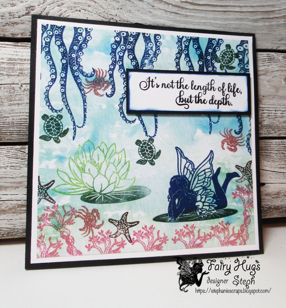 Fairy Hugs Stamps - Gianna's Water Lily