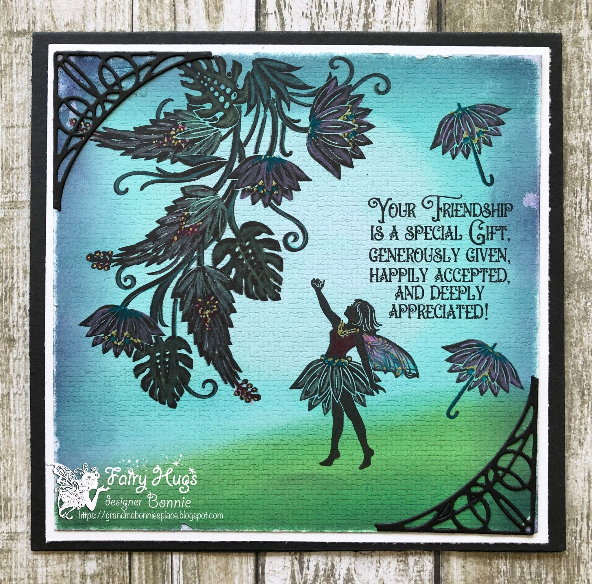 Fairy Hugs Stamps - Ginger's Tropicals