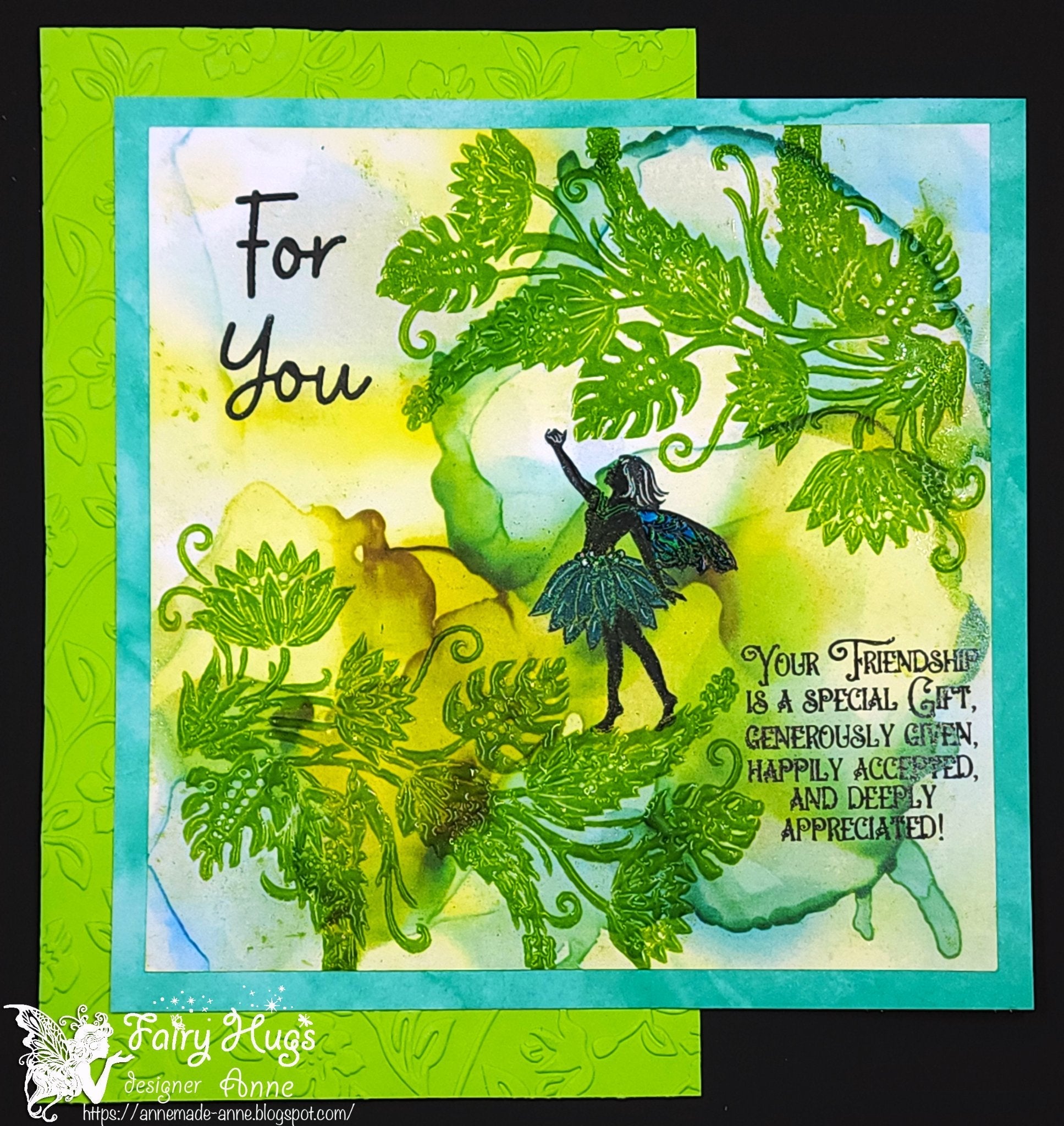 Fairy Hugs Stamps - Ginger's Tropicals