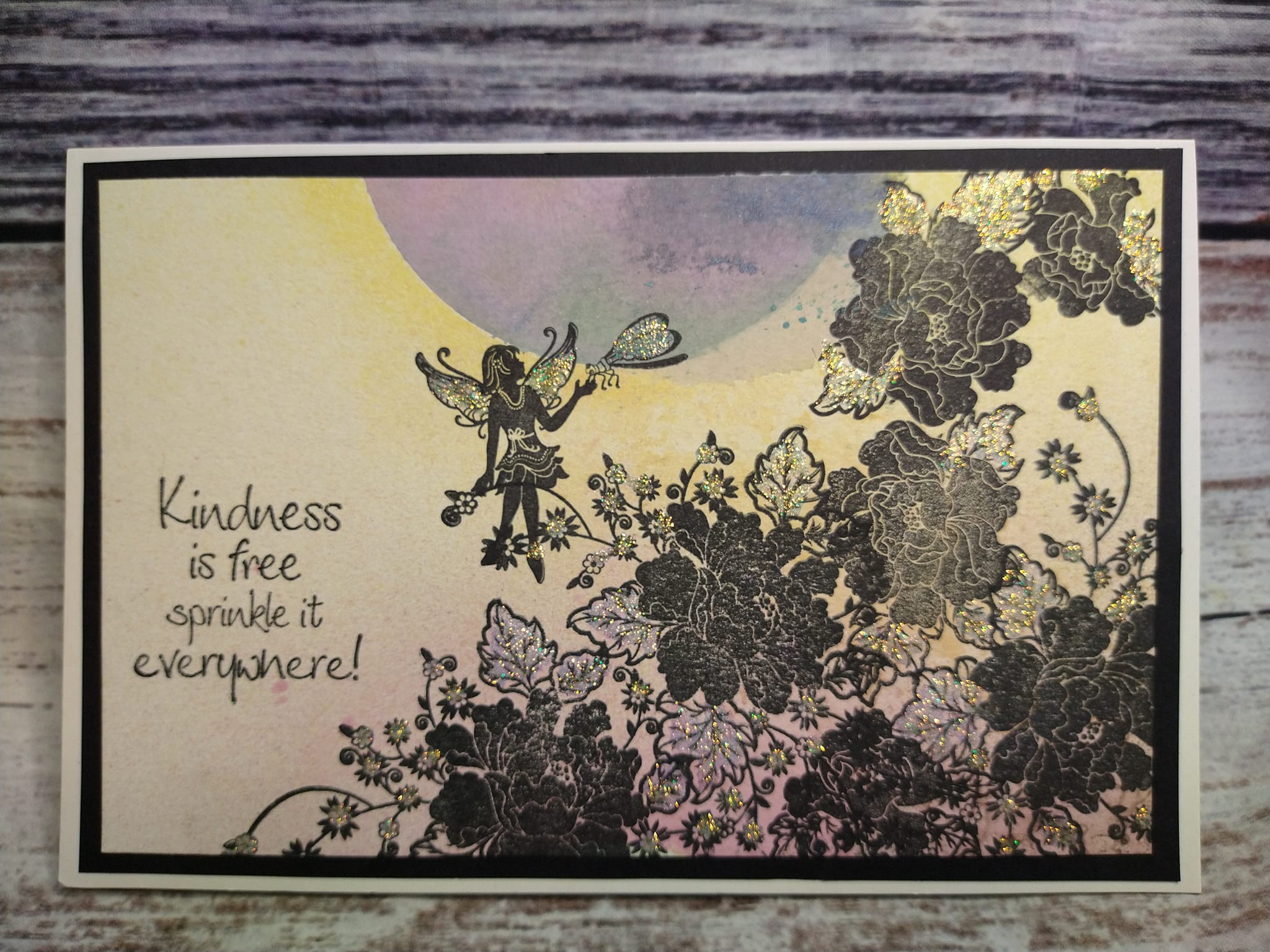 Fairy Hugs Stamps - Leilani's Peony