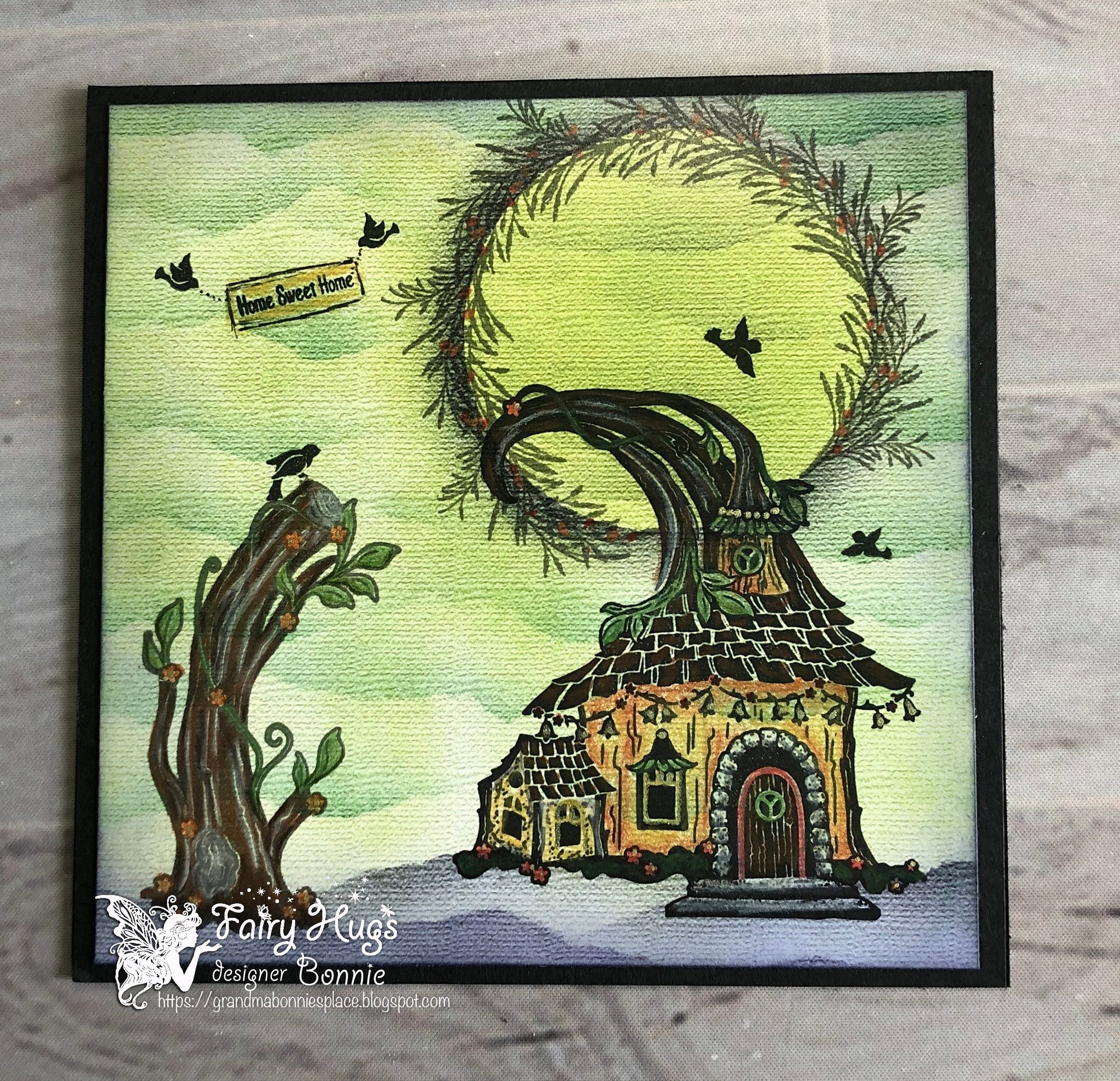 Fairy Hugs Stamps - Bentwood Tree