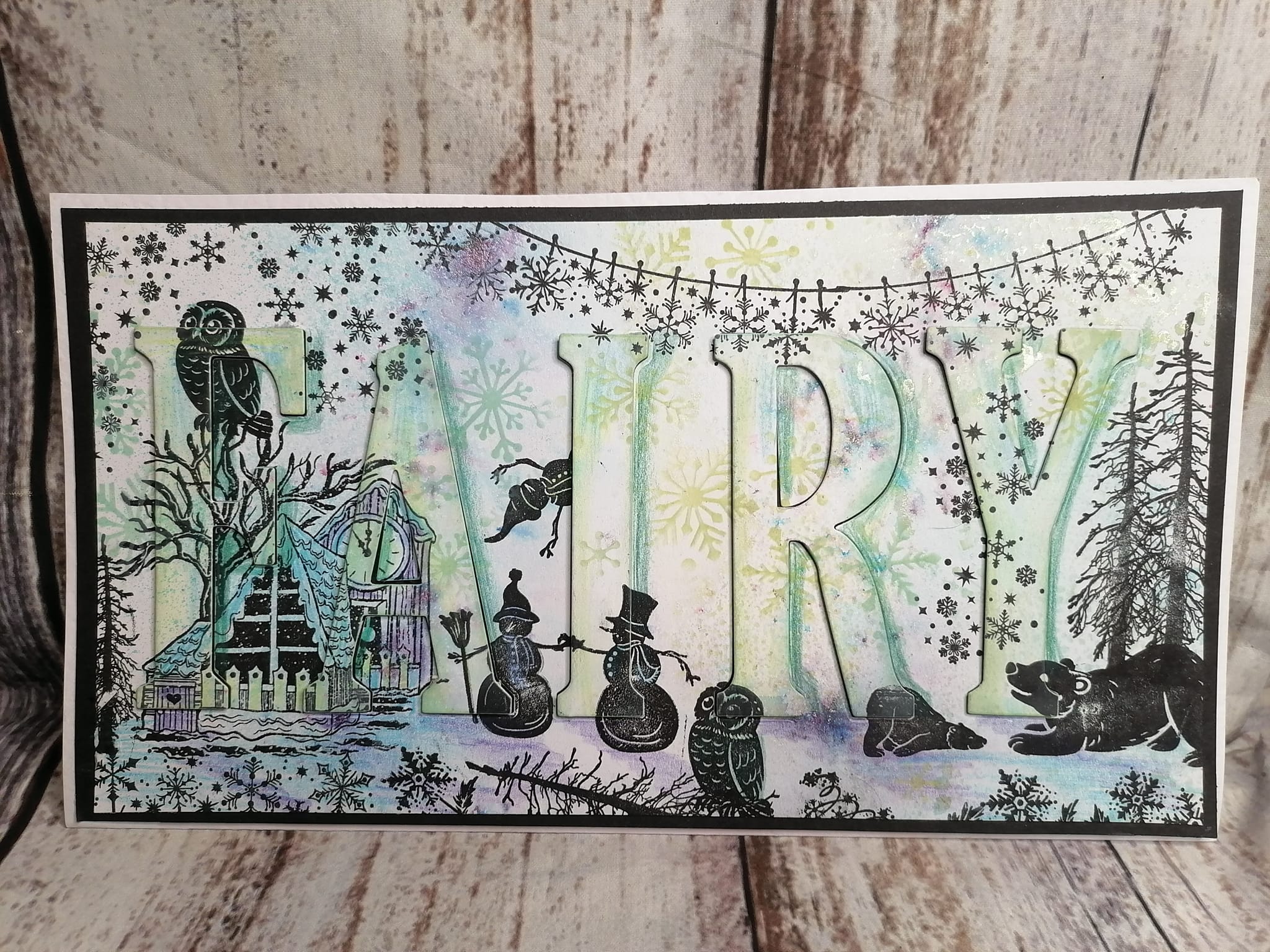 Fairy Hugs Stamps - Polar Bear Family