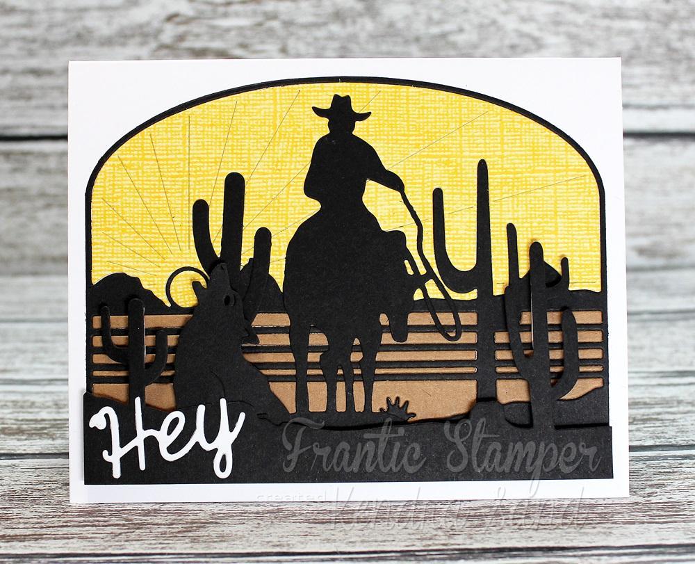 Frantic Stamper Precision Die - Howling Coyotes