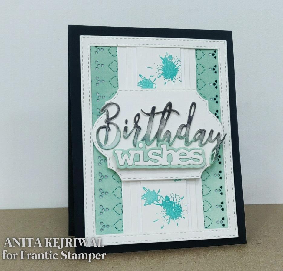 Frantic Stamper Precision Die - Create A Background Strips