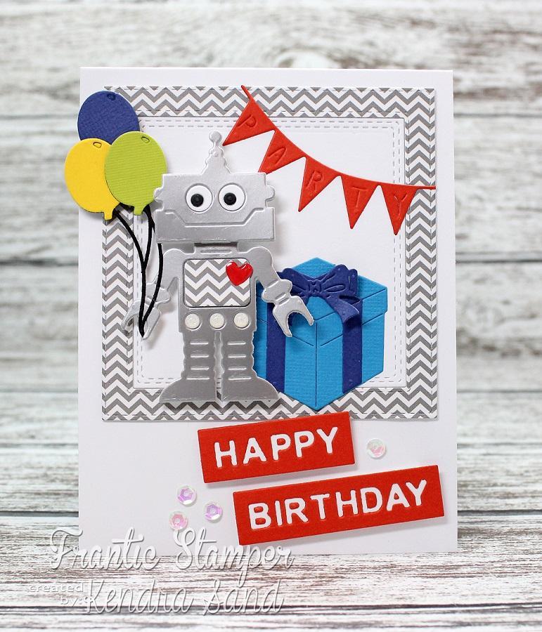 Frantic Stamper Precision Die - Birthday Party