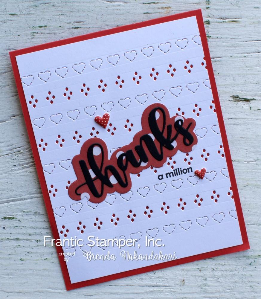 Frantic Stamper Precision Die - Create A Background Strips