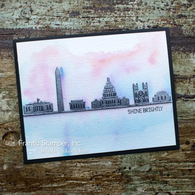 Frantic Stamper Precision Die - Washington DC Skyline