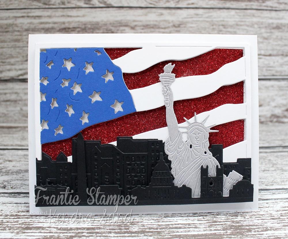 Frantic Stamper Precision Die - Washington DC Skyline