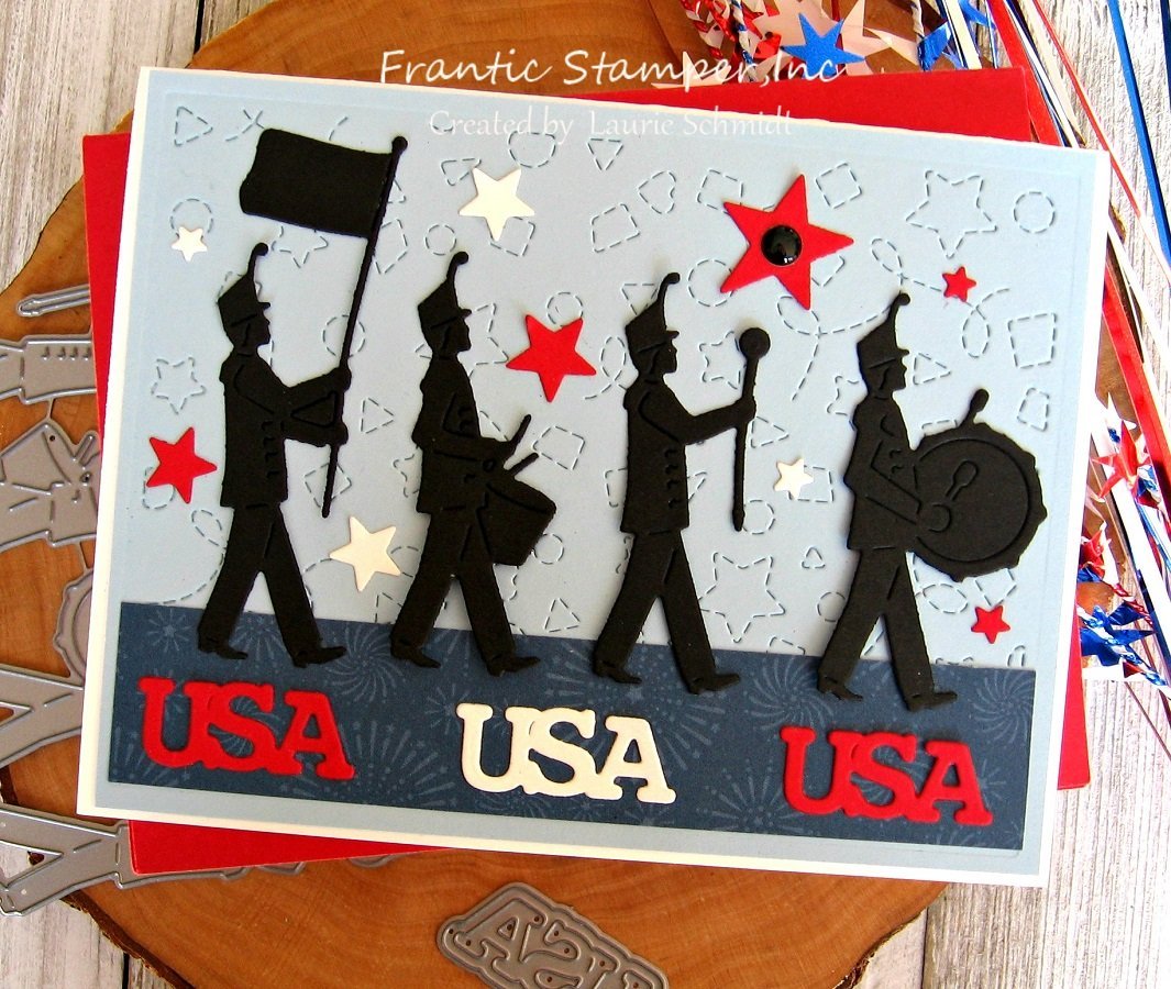 Frantic Stamper Precision Die - Parade Drum Line