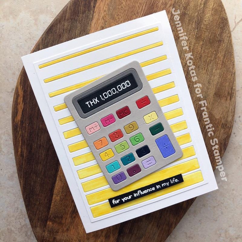 Frantic Stamper Clear Stamp Set - Thankful & Highlight Brushstrokes