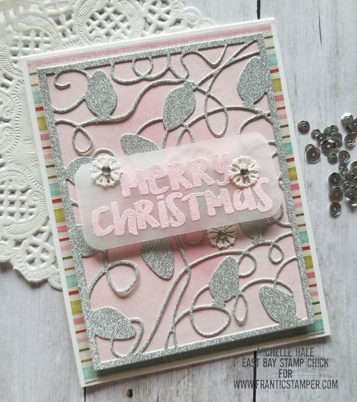 Frantic Stamper Clear Stamp Set - Scribble Plaid Maker