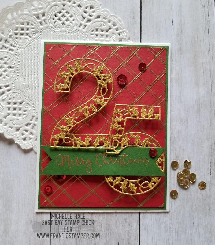 Frantic Stamper Clear Stamp Set - Scribble Plaid Maker